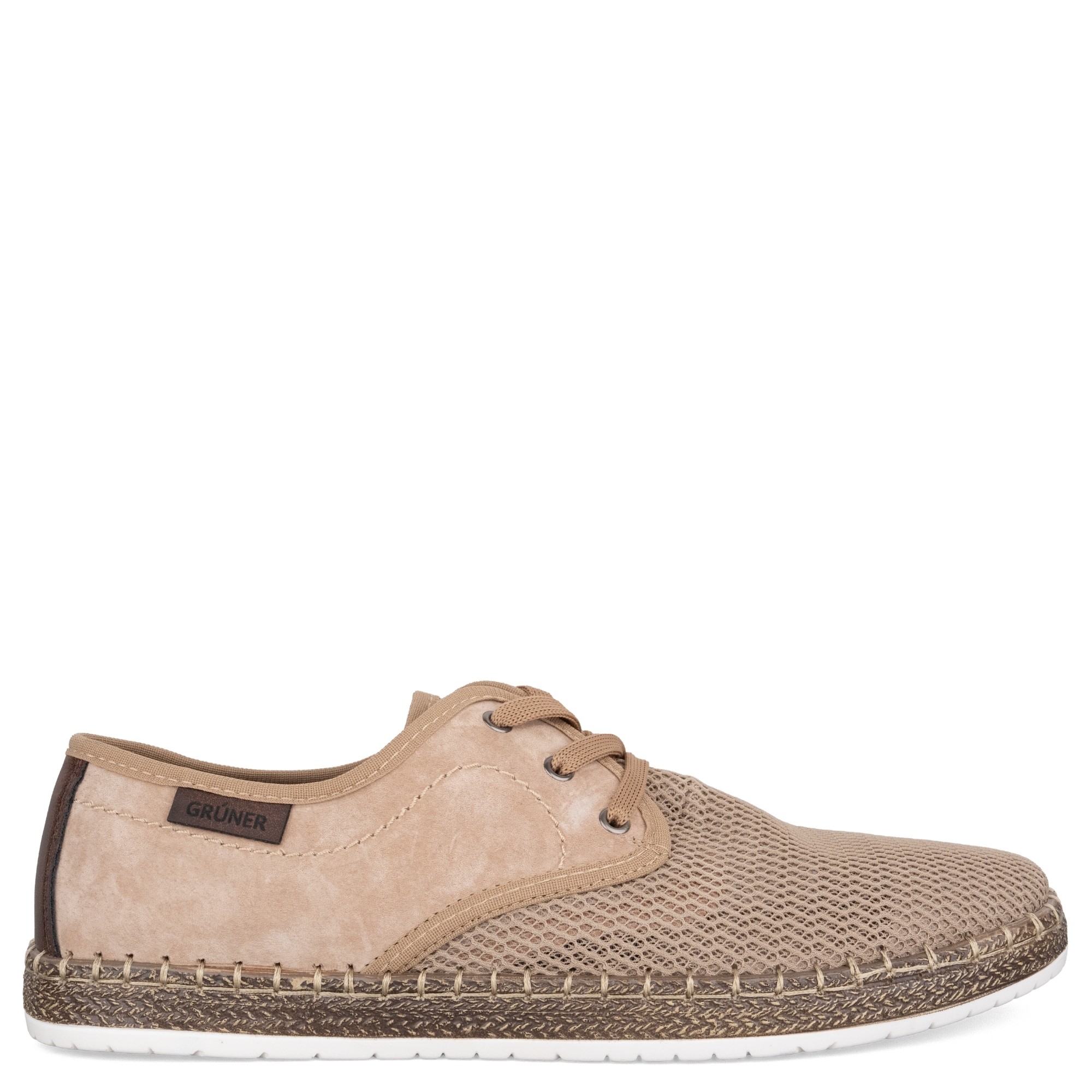 GRUNER SCHUHE Laisvalaikio bateliai vyrams, Smėlio, Leisure 2