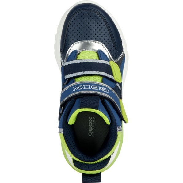 GEOX Aulinukai berniukams, Mėlyna, Ciberdron booties 4
