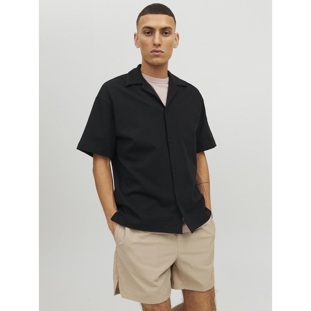 JACK & JONES Marškiniai vyrams, Juoda, JCOMARINA REC R 6