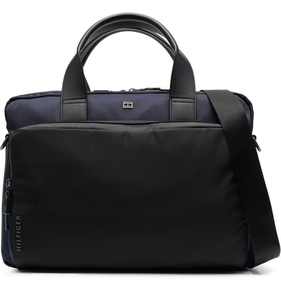 TOMMY HILFIGER Dėklas kompiuteriui vyrams, Mėlyna, TH CITY  COMMUTER COMPUTER BAG 1