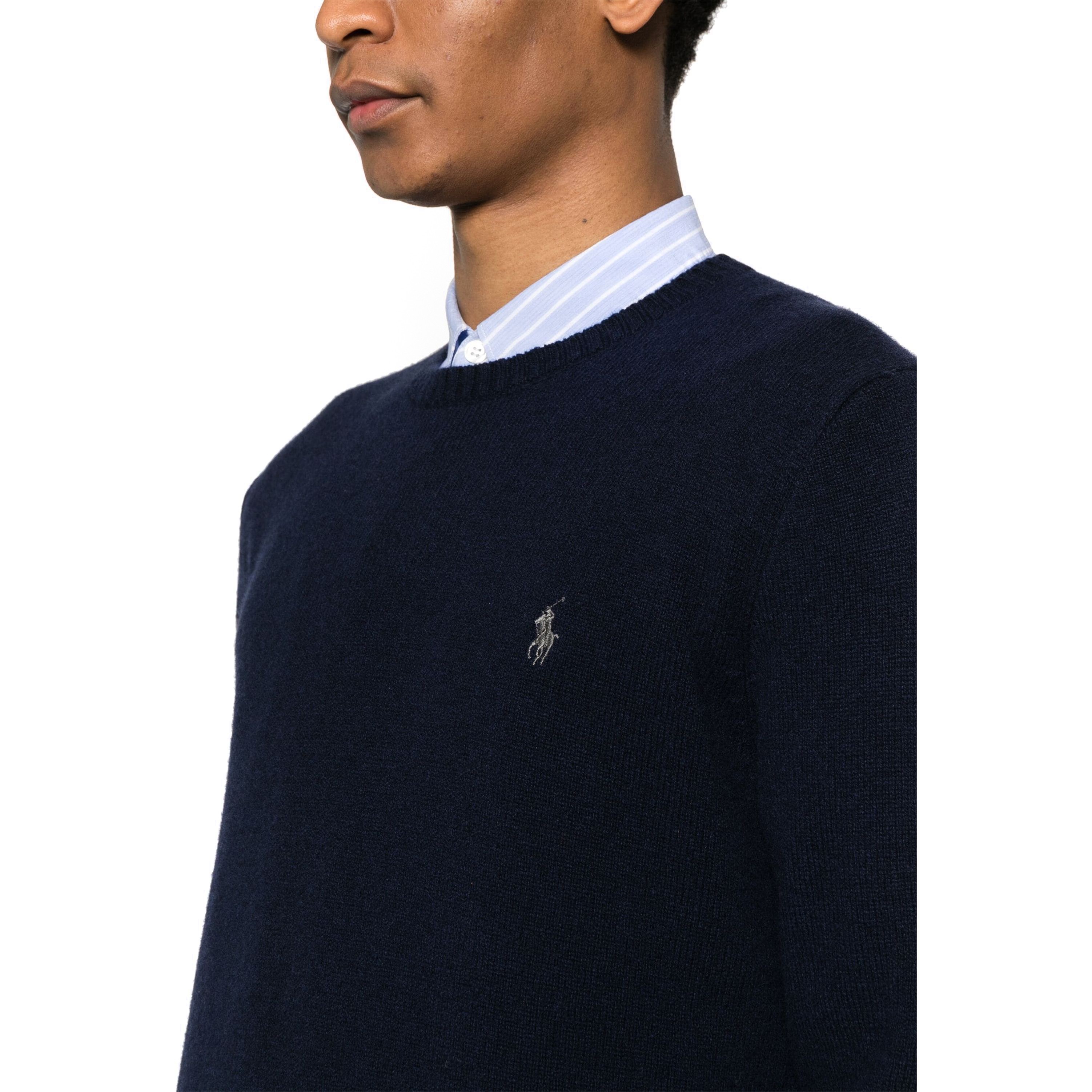 POLO RALPH LAUREN Sportinis nertinis vyrams, Mėlyna, Polo pullover 4