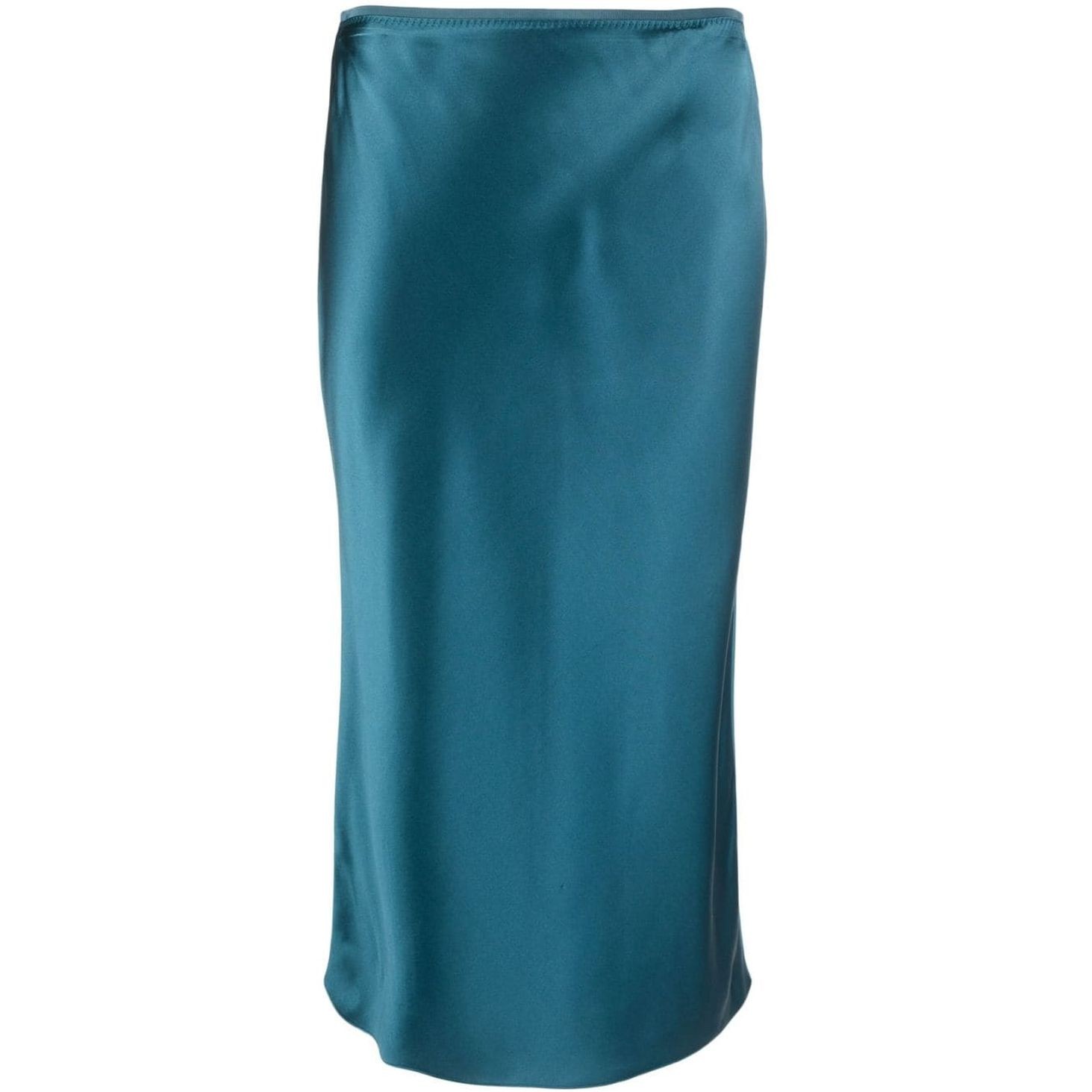 JOSEPH Midi suknelė moterims, Žalia, Isaak silk skirt 1