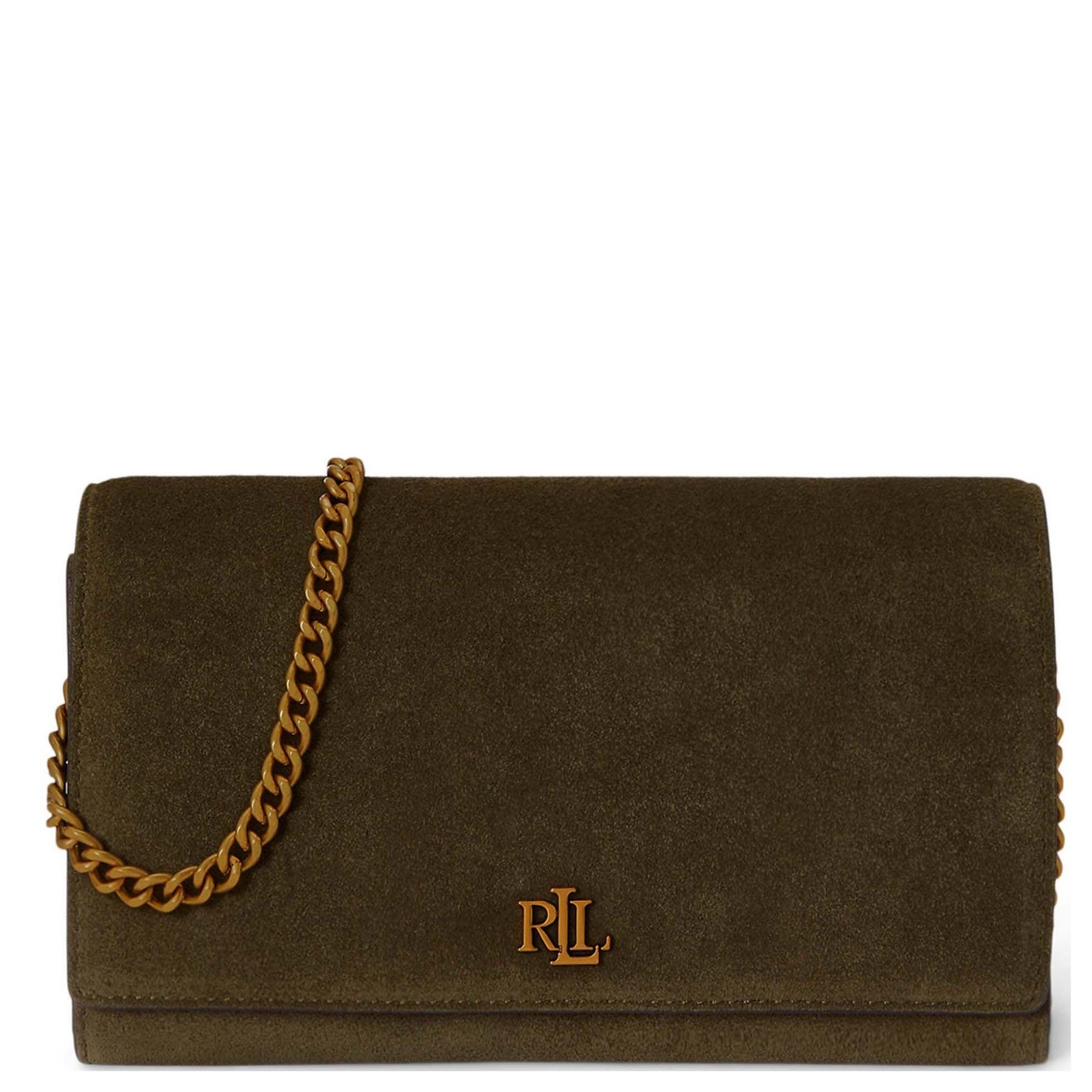 LAUREN RALPH LAUREN Piniginė moterims, Žalia, Adair ii-wallet on a chain 1