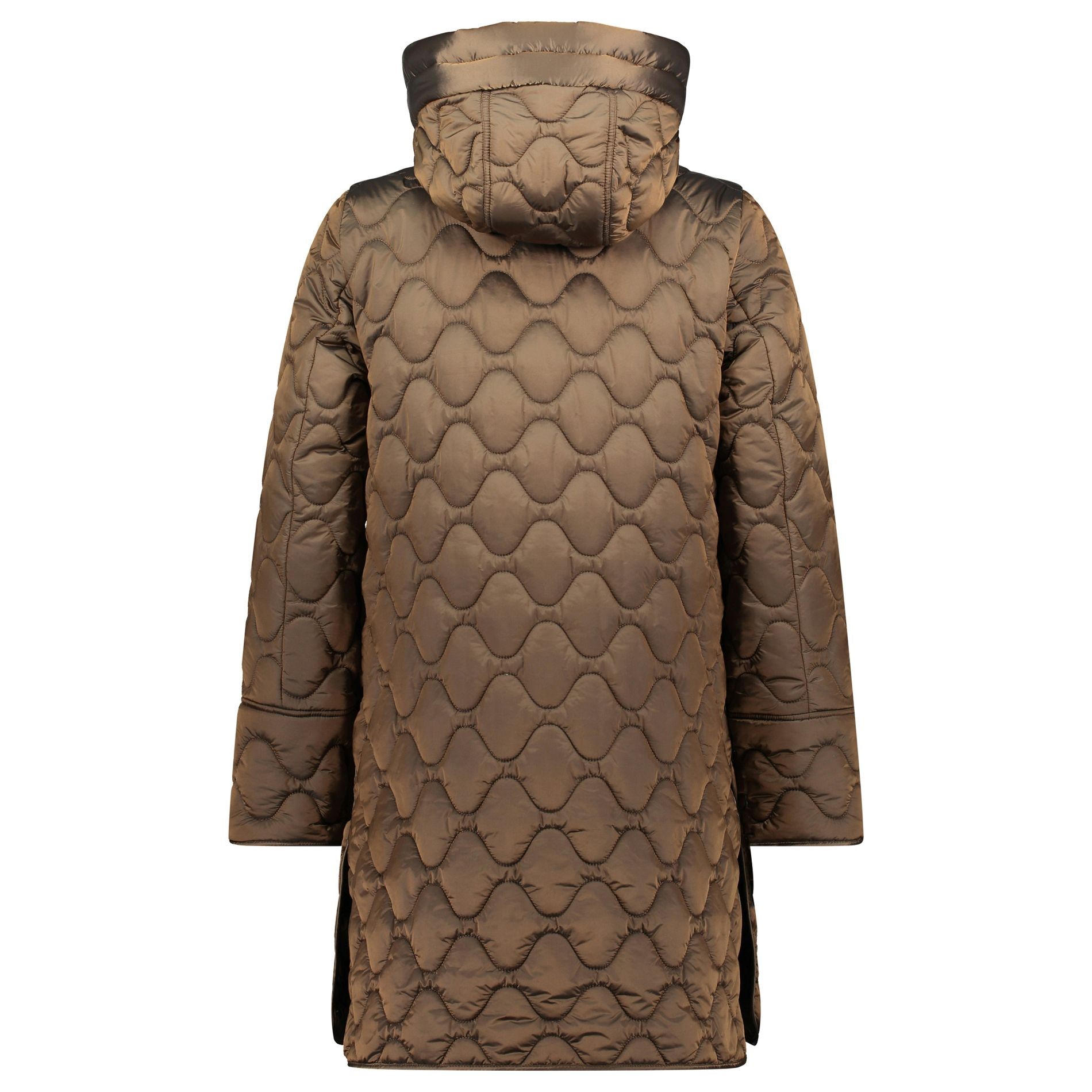 BETTY BARCLAY Striukė moterims, Ruda, Quilted Jacket 2
