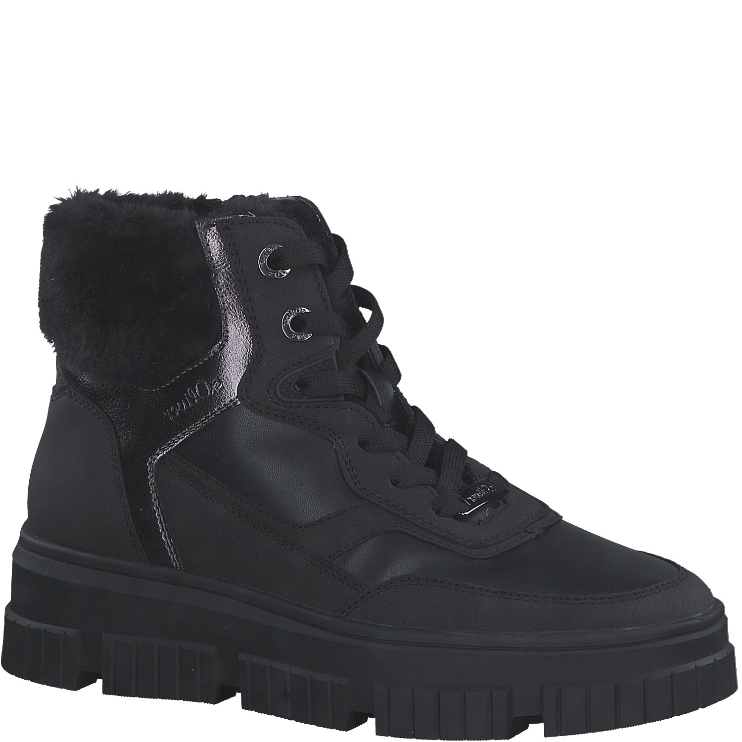 S.OLIVER Aulinukai moterims, Juoda, BOOTIES 1