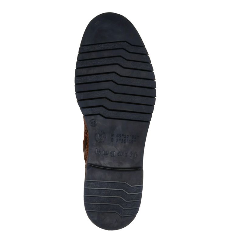 BUGATTI Aulinukai vyrams, Ruda, Caj Booties 6
