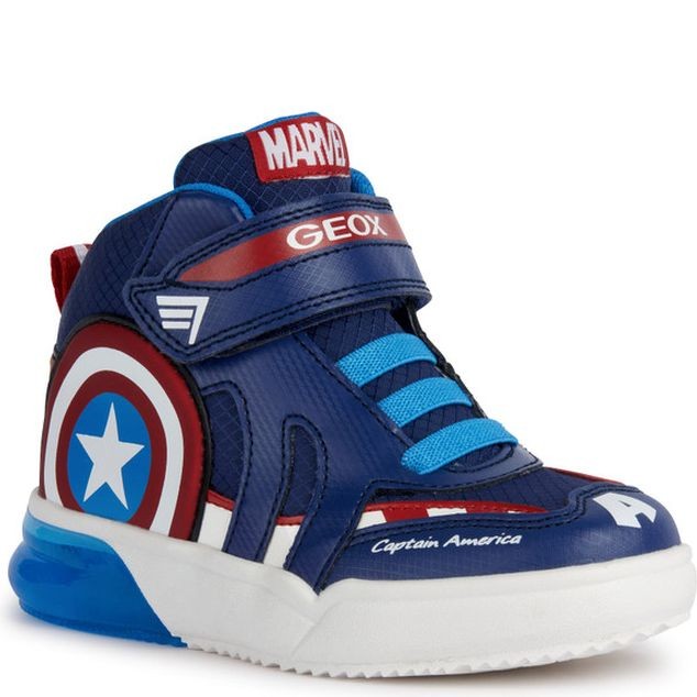 GEOX Aulinukai berniukams, Mėlyna, Grayjay booties 1