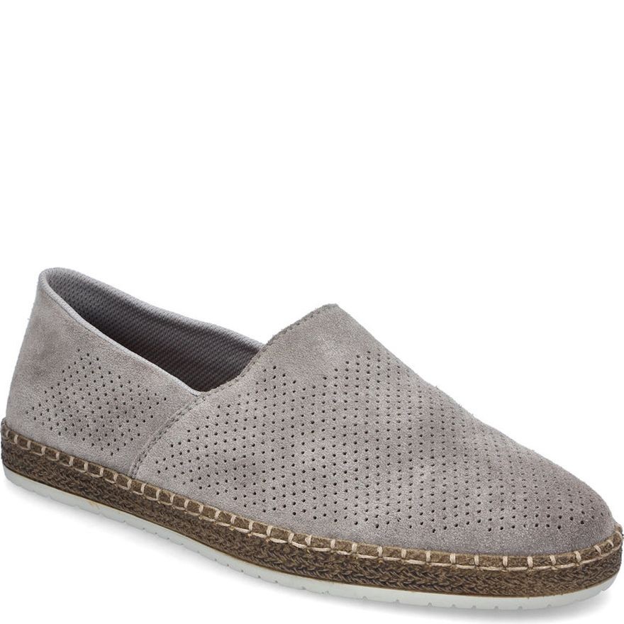 RIEKER Loaferiai vyrams, Pilka, Slipper 1