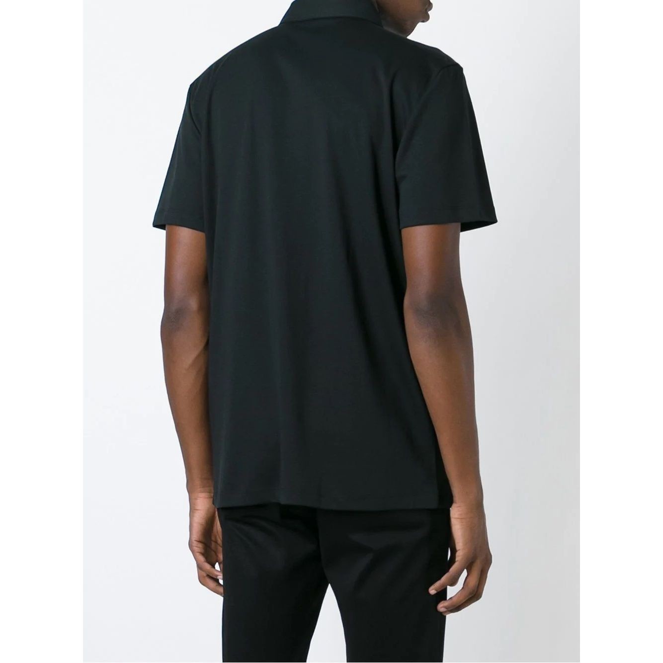 MICHAEL KORS Polo marškiniai trumpos rank. vyrams, Juoda, Sleek polo shirt 3