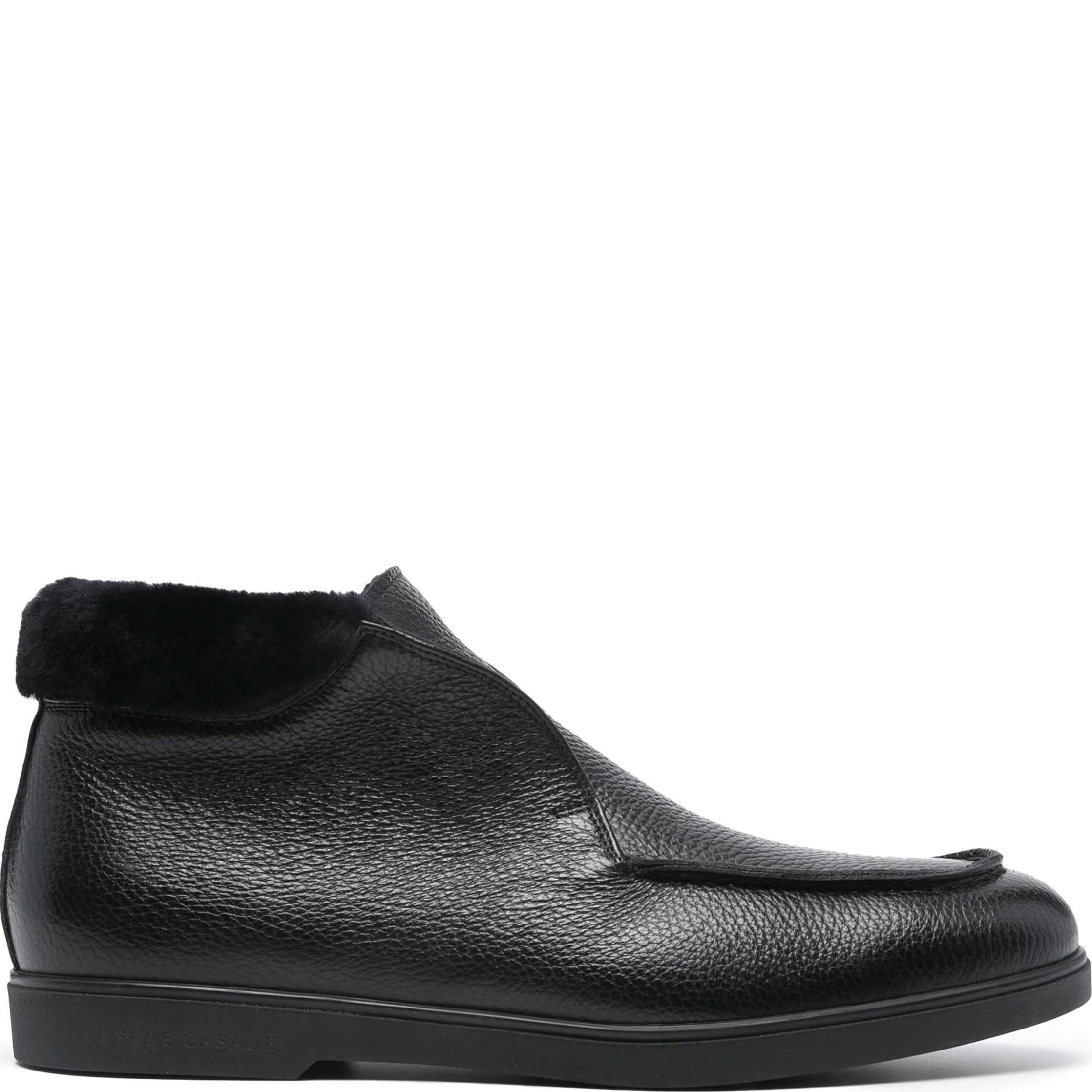 CESARE CASADEI Aulinukai vyrams, Juoda,  cervo booties 2