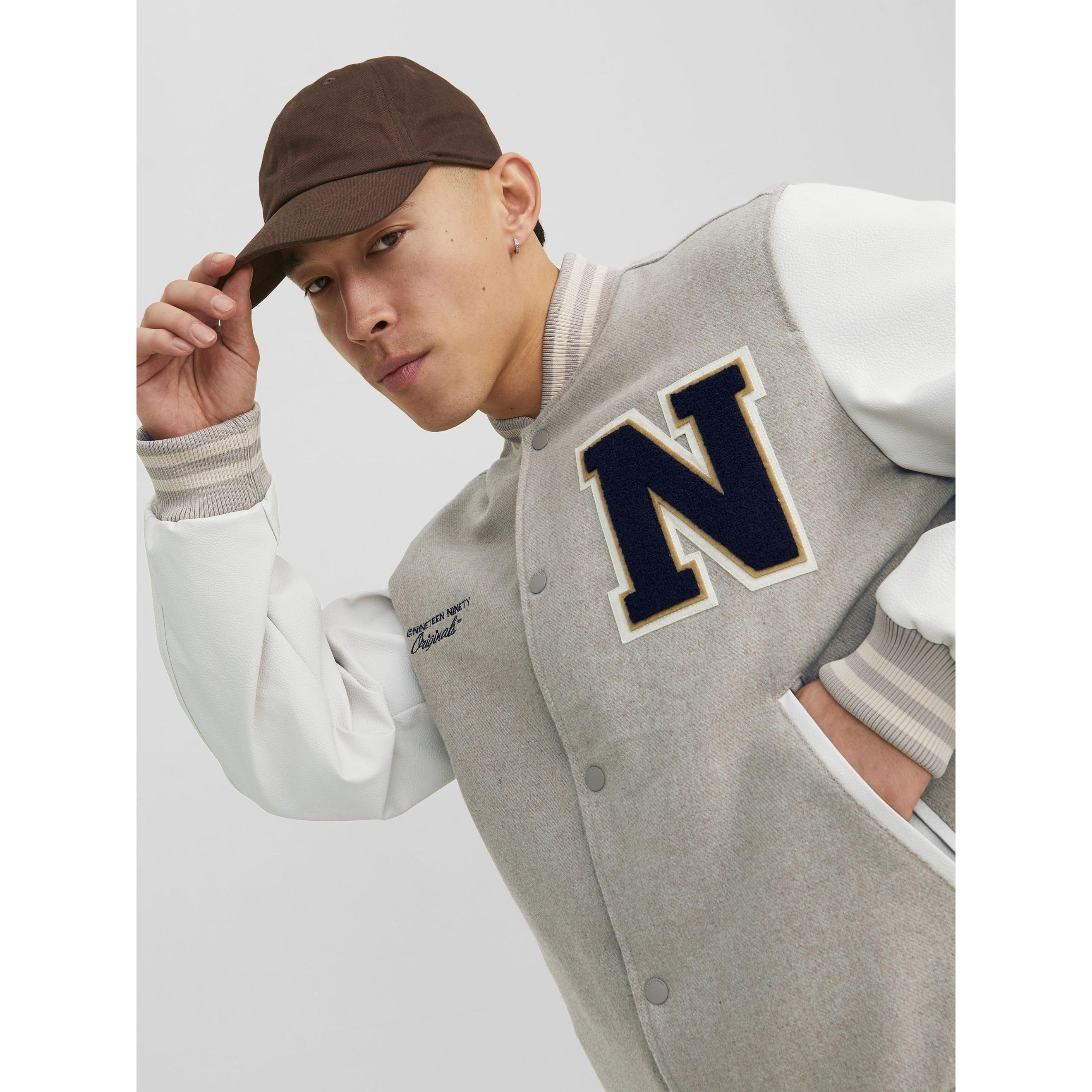 JACK & JONES Striukė vyrams, JORCOLLEGE WOOL BLEND 7
