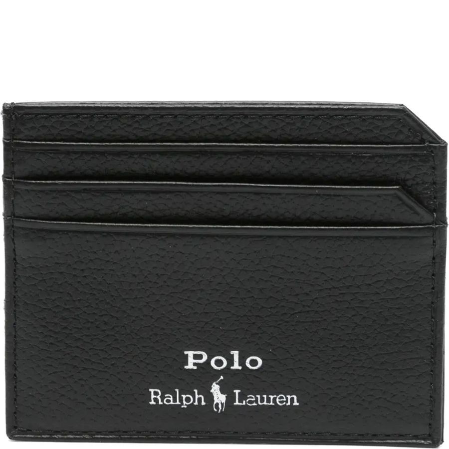 POLO RALPH LAUREN Kortelių dėklas vyrams, Juoda, Card case-card case-small 2