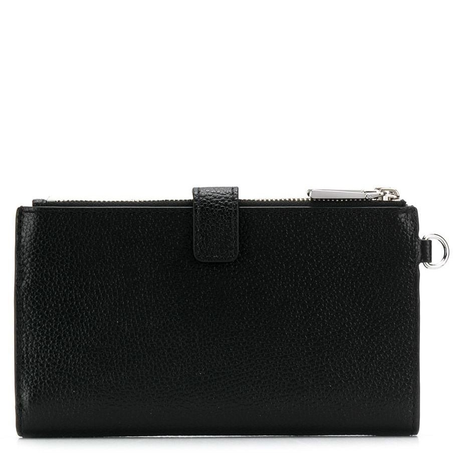 MICHAEL KORS Piniginė moterims, Juoda, Adele leather wallet 2