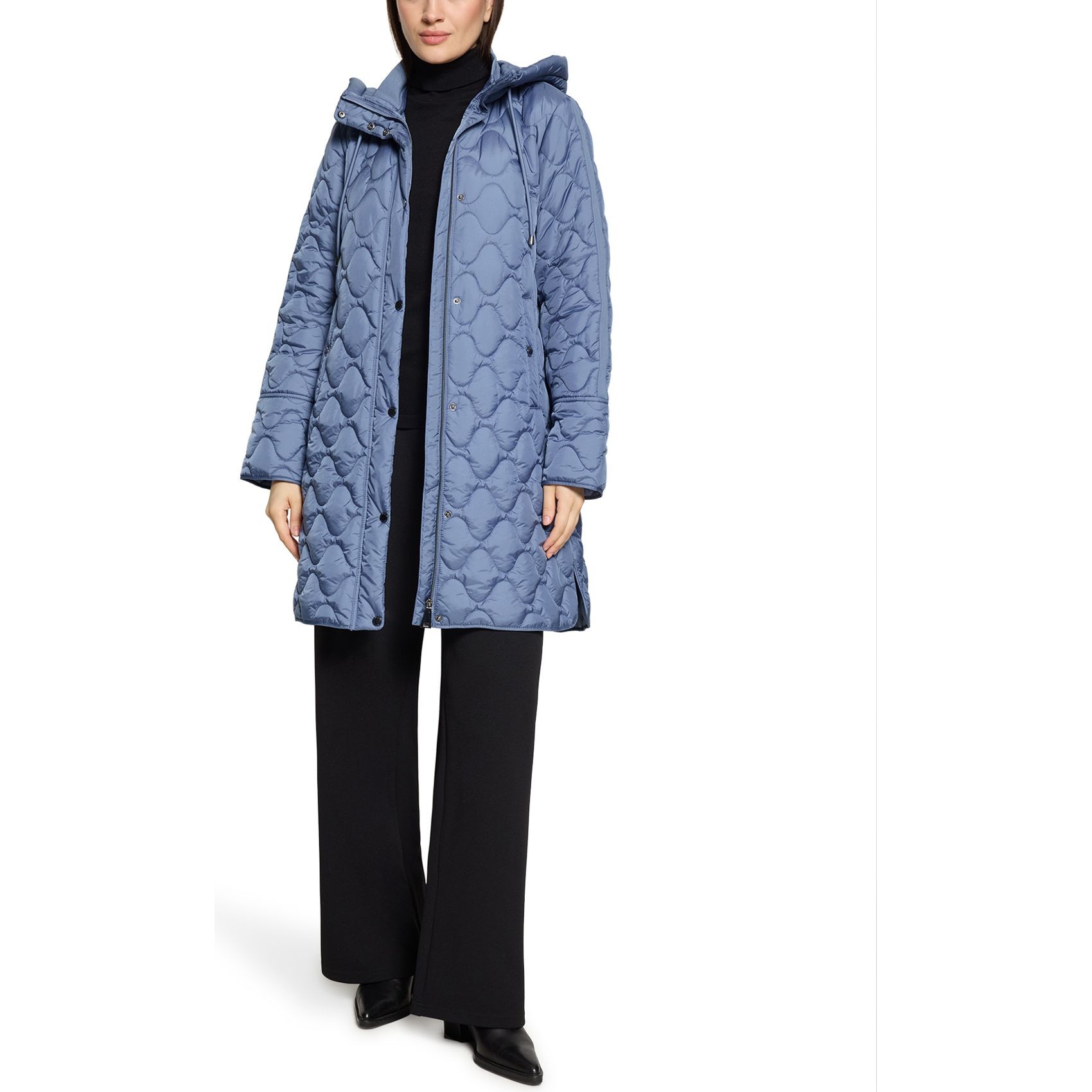 BETTY BARCLAY Striukė moterims, Mėlyna, Quilted Jacket 4