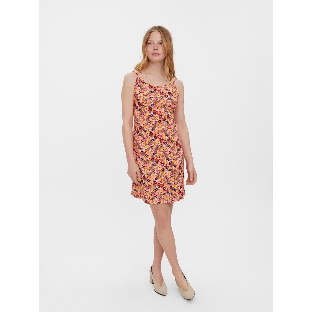 VERO MODA Midi suknelė moterims, Raudona, VMULLIPAM SINGLET SHO 2