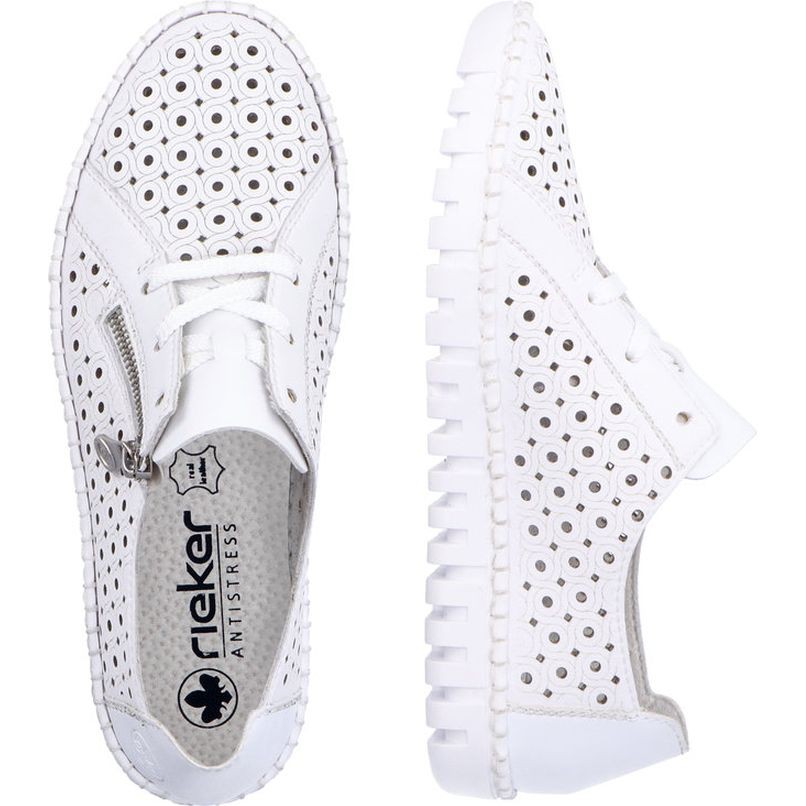 RIEKER Sportiniai bateliai moterims, Balta, SPORT SHOE 8
