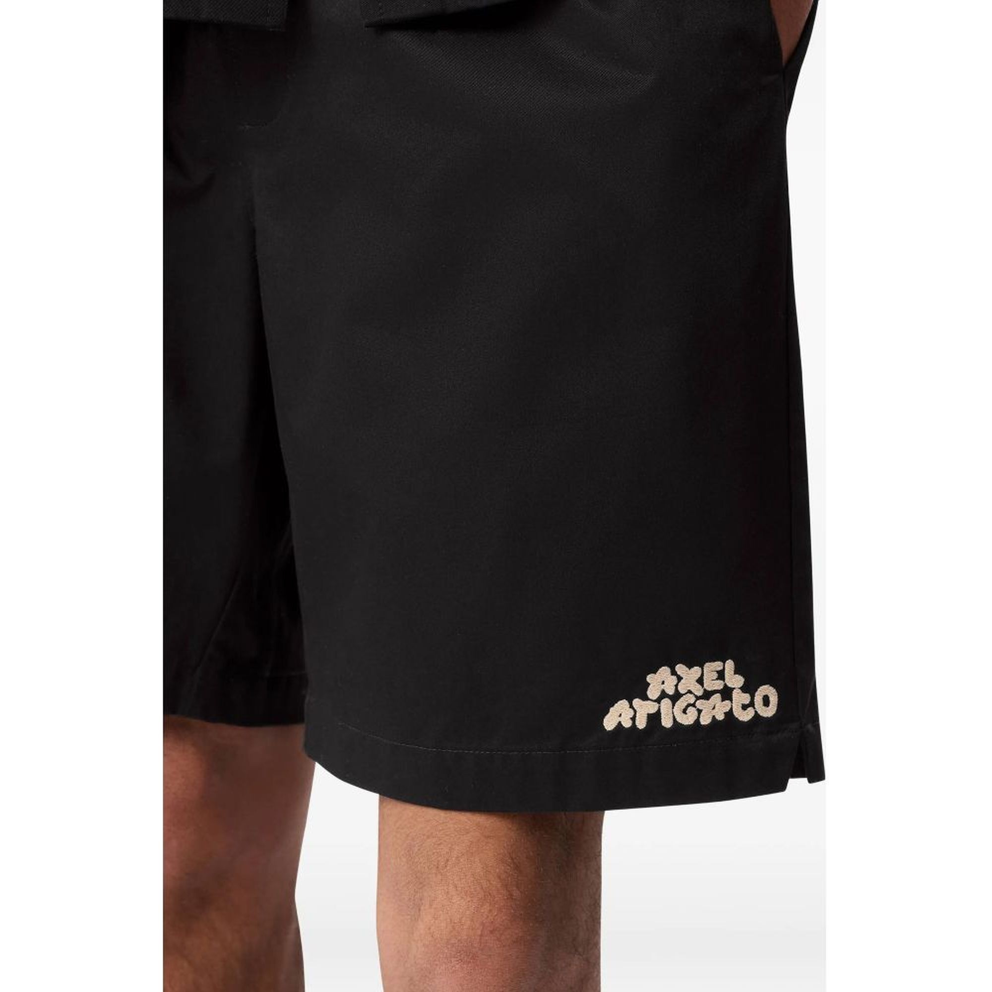 AXEL ARIGATO Šortai vyrams, Juoda, Heath shorts 5