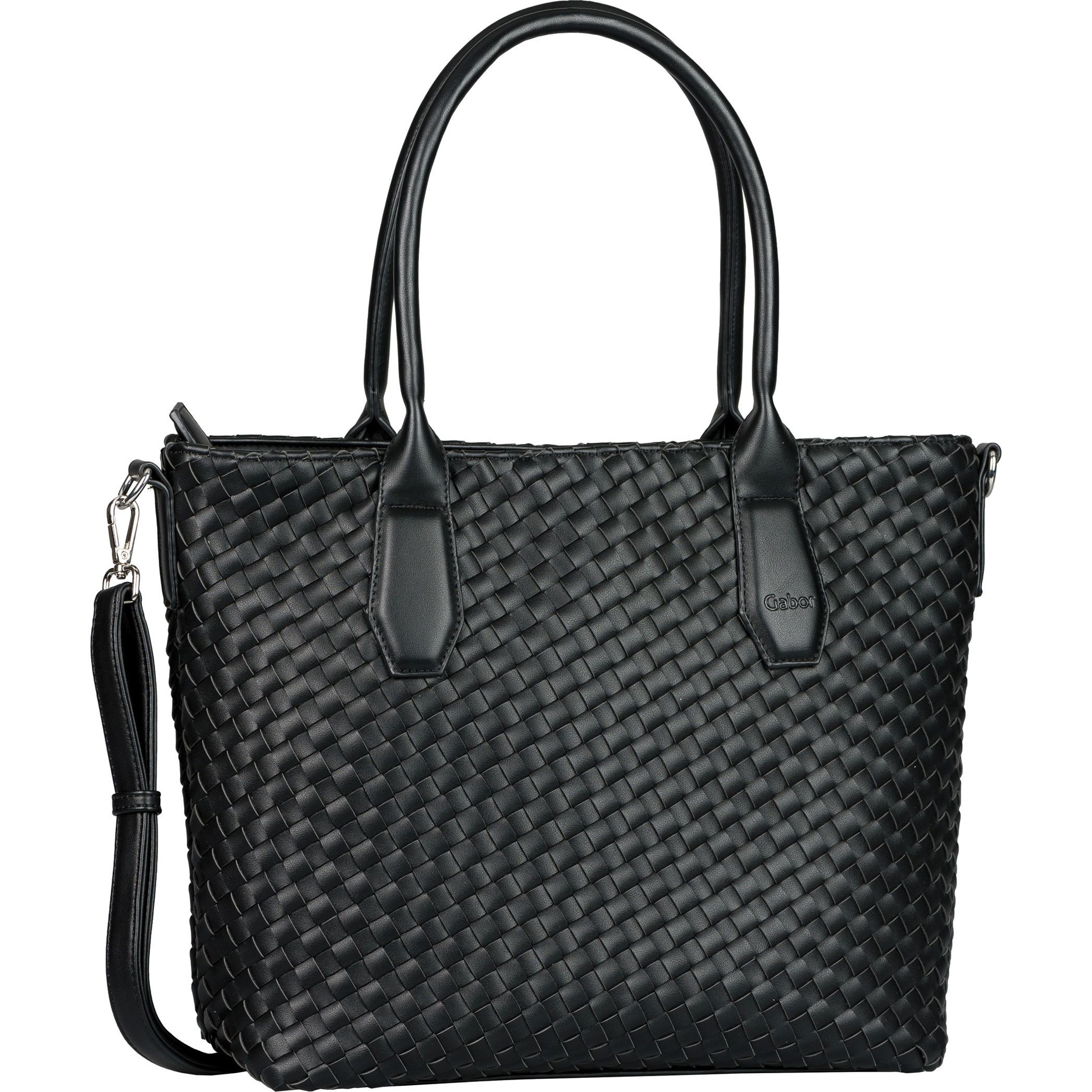 GABOR Pirkinių krepšys moterims, Juoda, Emilia tote bag, gab000898-060 1