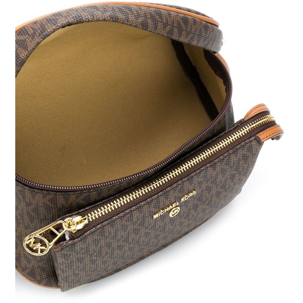 MICHAEL KORS Rankinė per juosmenį moterims, Ruda, Slater crossbody bag 4