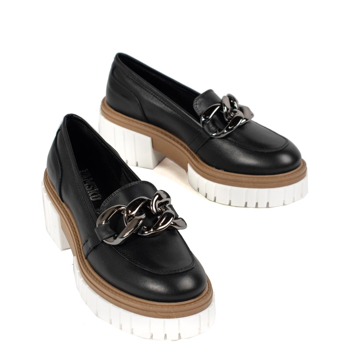 VAMSKO Loaferiai moterims, Juoda, Iris loafers 4