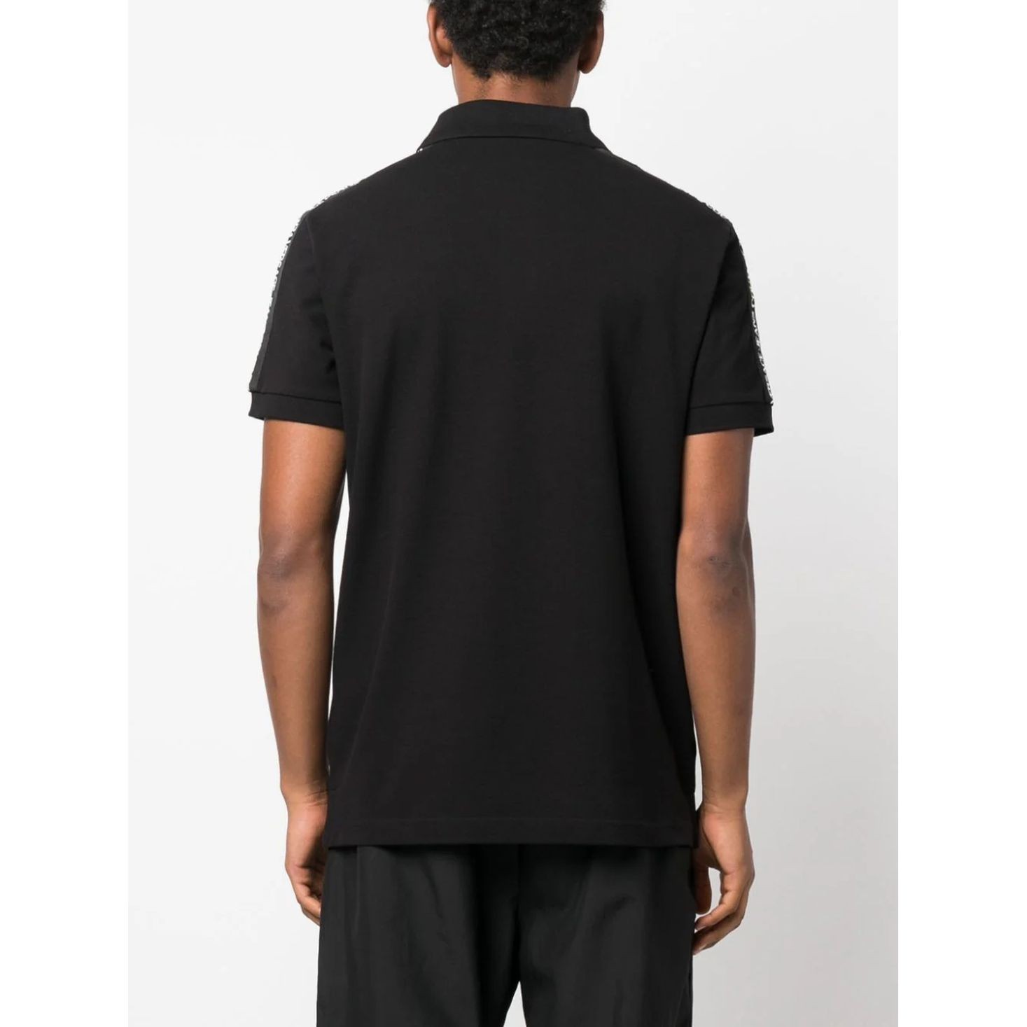 VERSACE JEANS CUTURE Polo marškiniai trumpos rank. vyrams, Juoda, Polo t-shirt 4