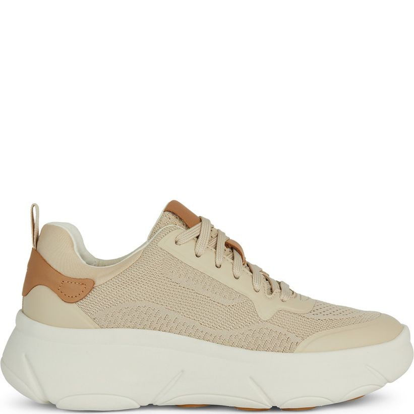 GEOX Laisvalaikio bateliai moterims, Smėlio, Nebula 2.0 sneakers 1