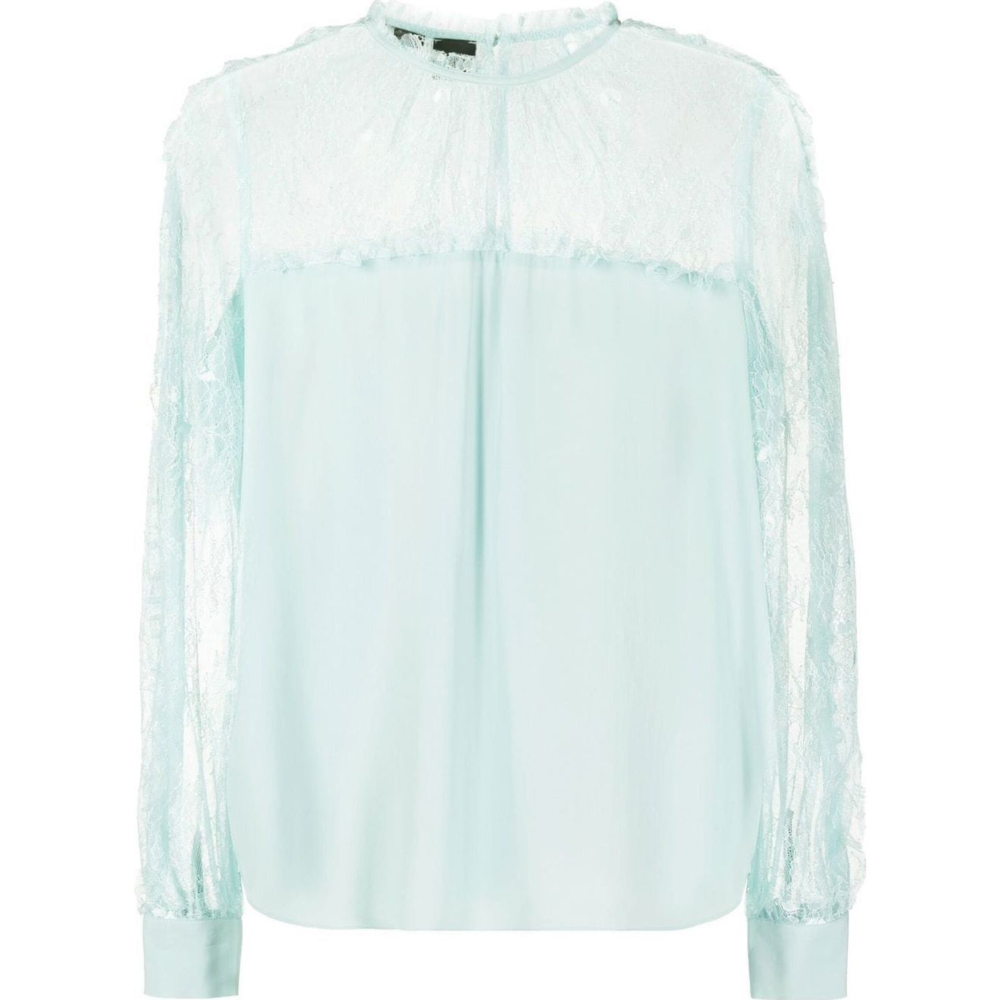 PINKO Palaidinės moterims, Mėlyna, Esquel blouse