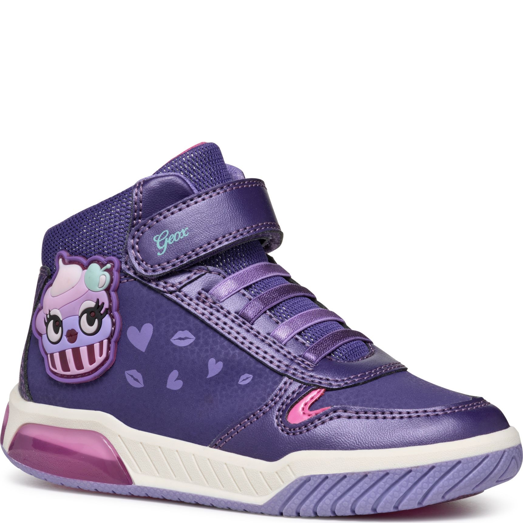 GEOX Aulinukai mergaitėms, Violetinė, Inek booties 1