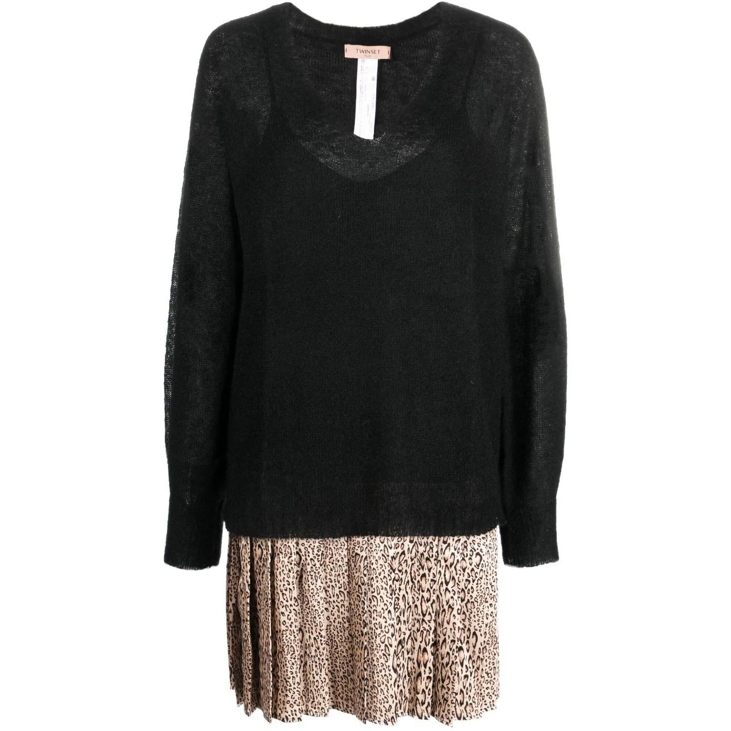 TWINSET Mini suknelė moterims, Juoda, Mini dress 1