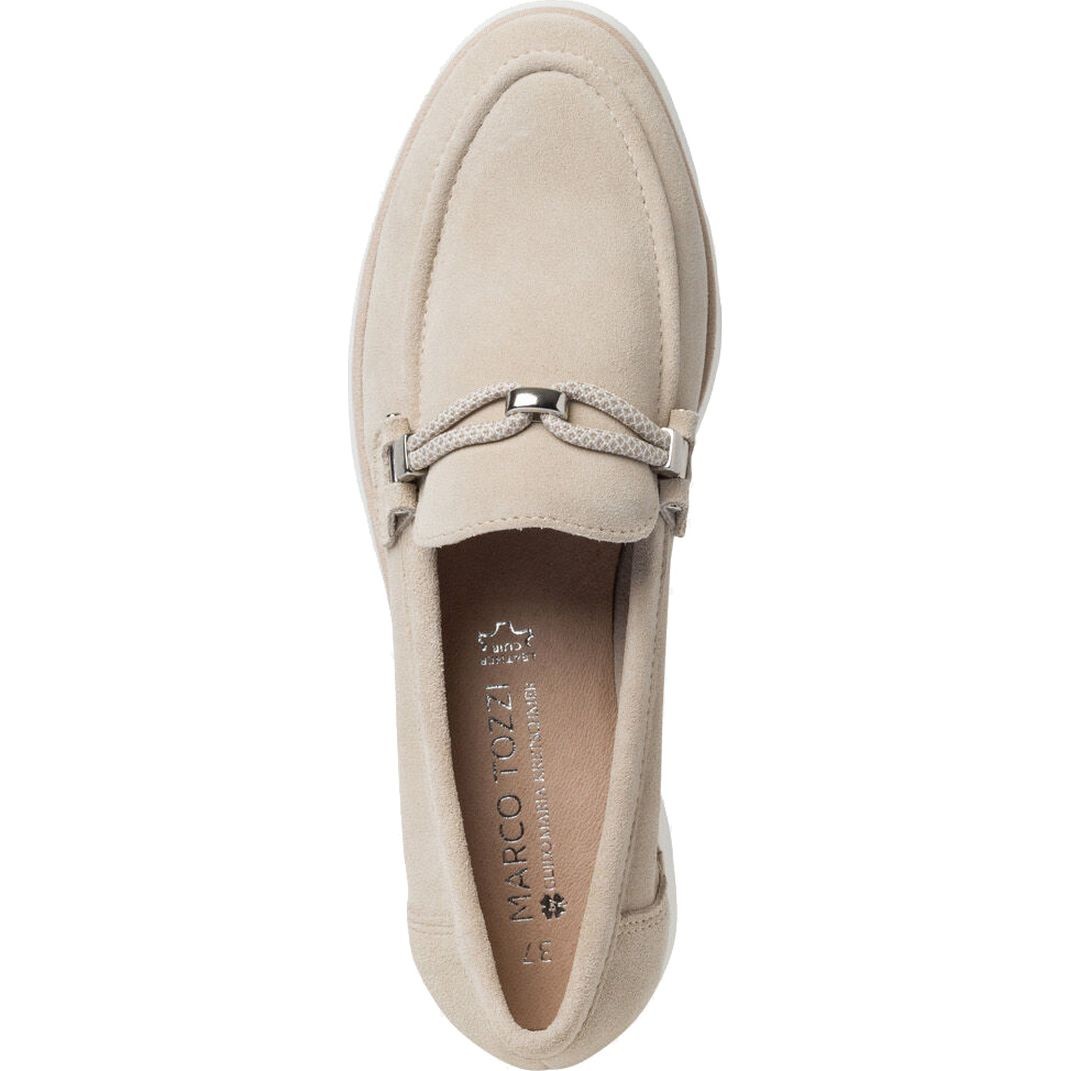 MARCO TOZZI Loaferiai moterims, Žalia, LOAFERS 4