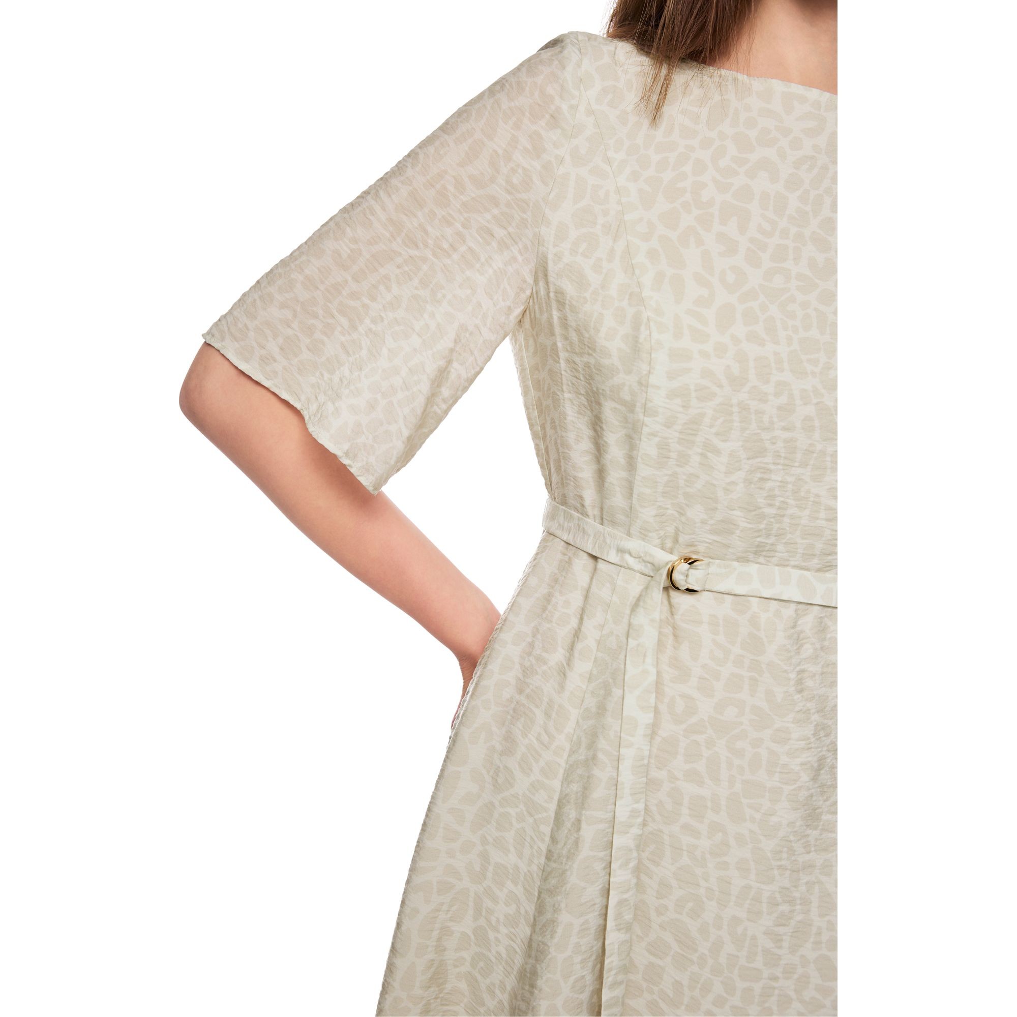 MARC CAIN Midi suknelė moterims, Smėlio, Dress 4