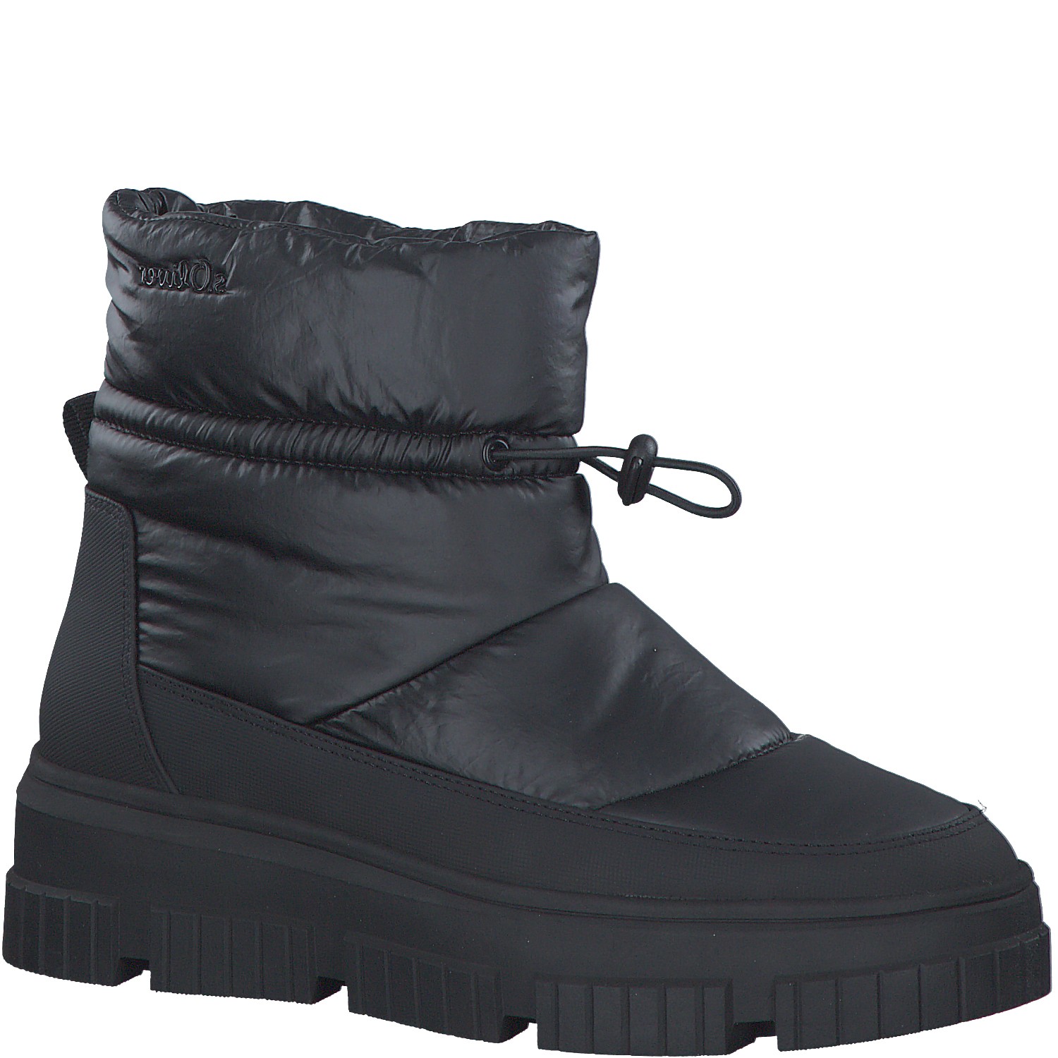 S.OLIVER Aulinukai moterims, Juoda, BOOTIES 1