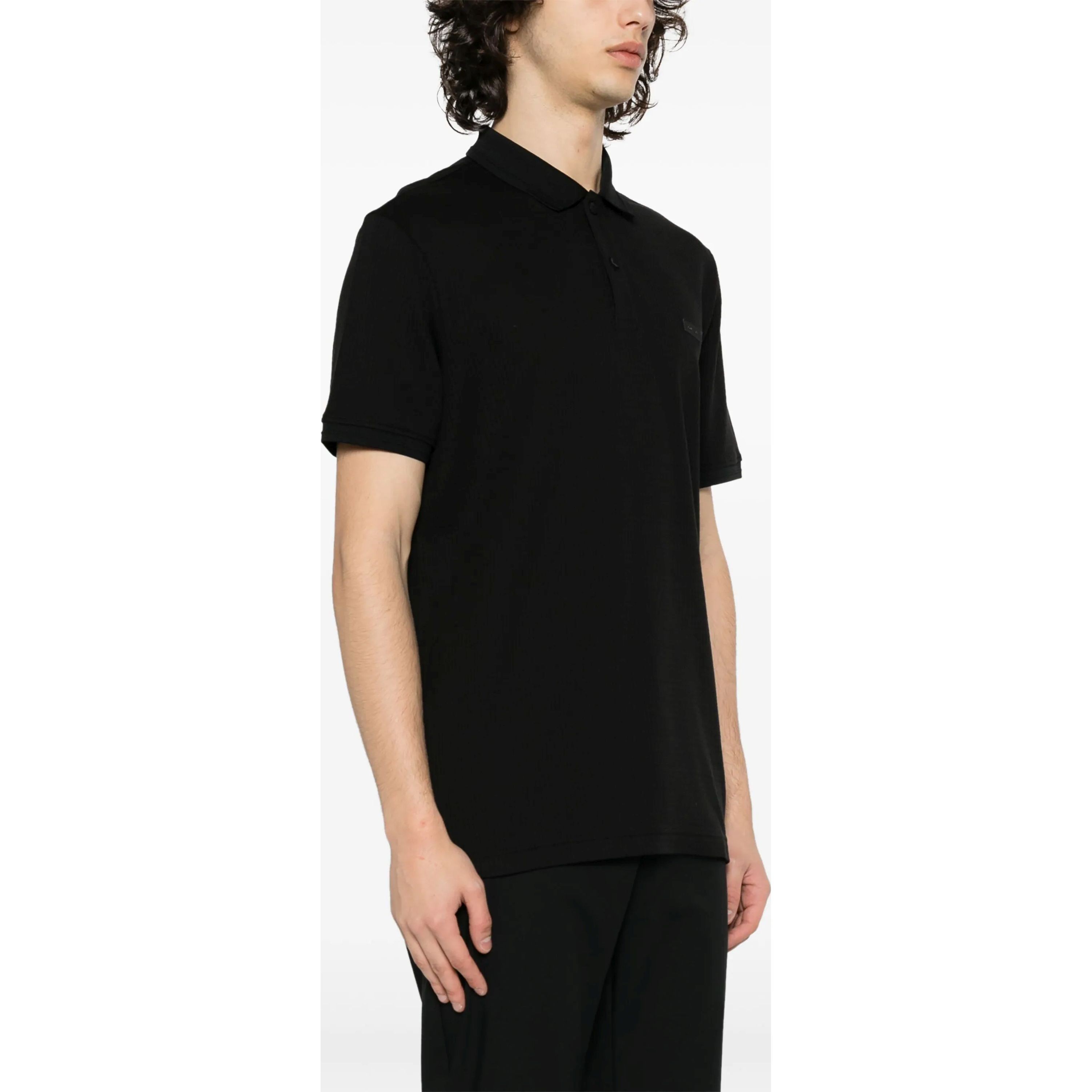 CALVIN KLEIN Polo marškiniai trumpos rank. vyrams, Juoda, S/s polo, ckk10k112728beh 2