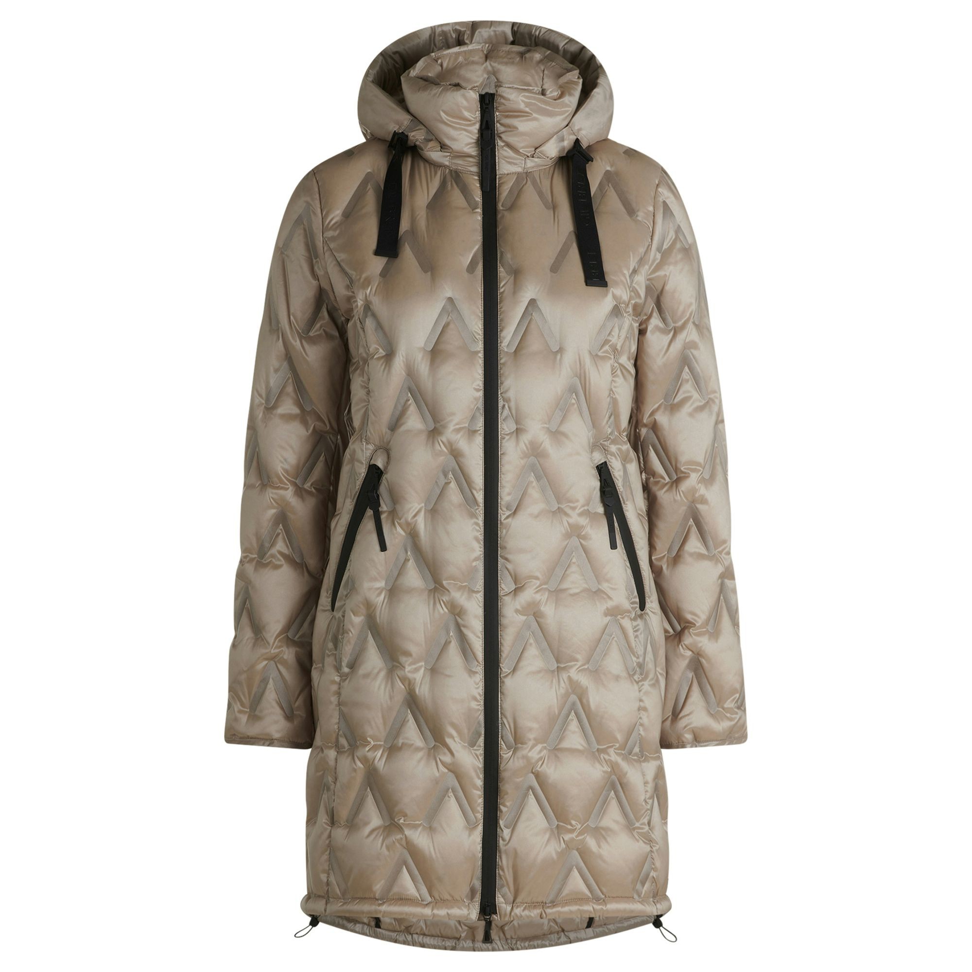GIL BRET Pūkinis paltas moterims, Pilka, Down Coat 1