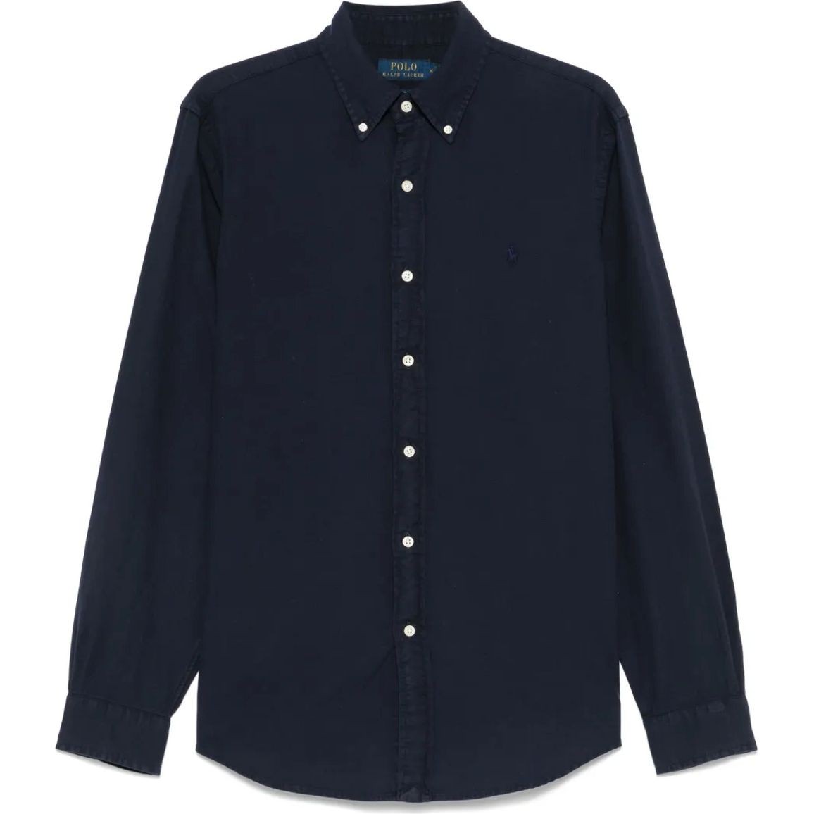 POLO RALPH LAUREN Marškiniai ilgomis rankovėmis vyrams, Mėlyna, Long sleeve-sport shirt