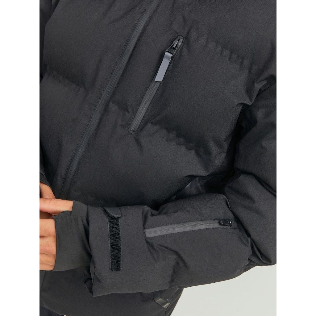 JACK & JONES Striukė vyrams, Juoda, JCOSWEEP PUFFER SN 5