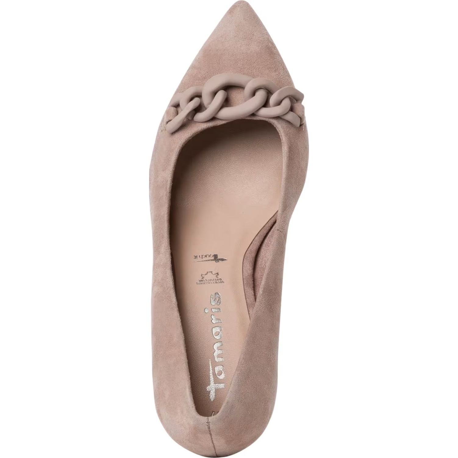 TAMARIS Aukštakulniai moterims, Smėlio, PUMPS 4