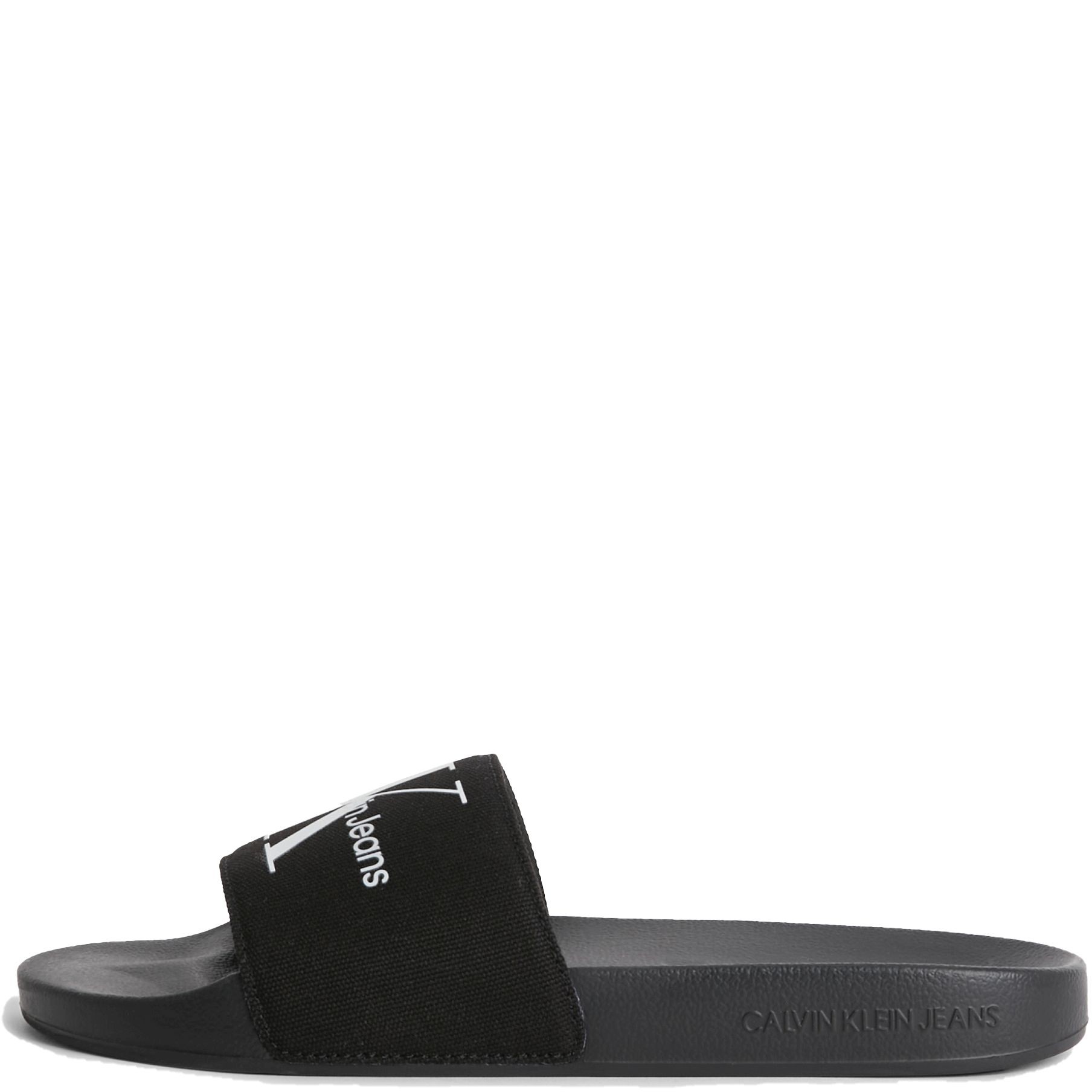 CALVIN KLEIN JEANS Šlepetės moterims, Juoda, SLIDE  CO 6