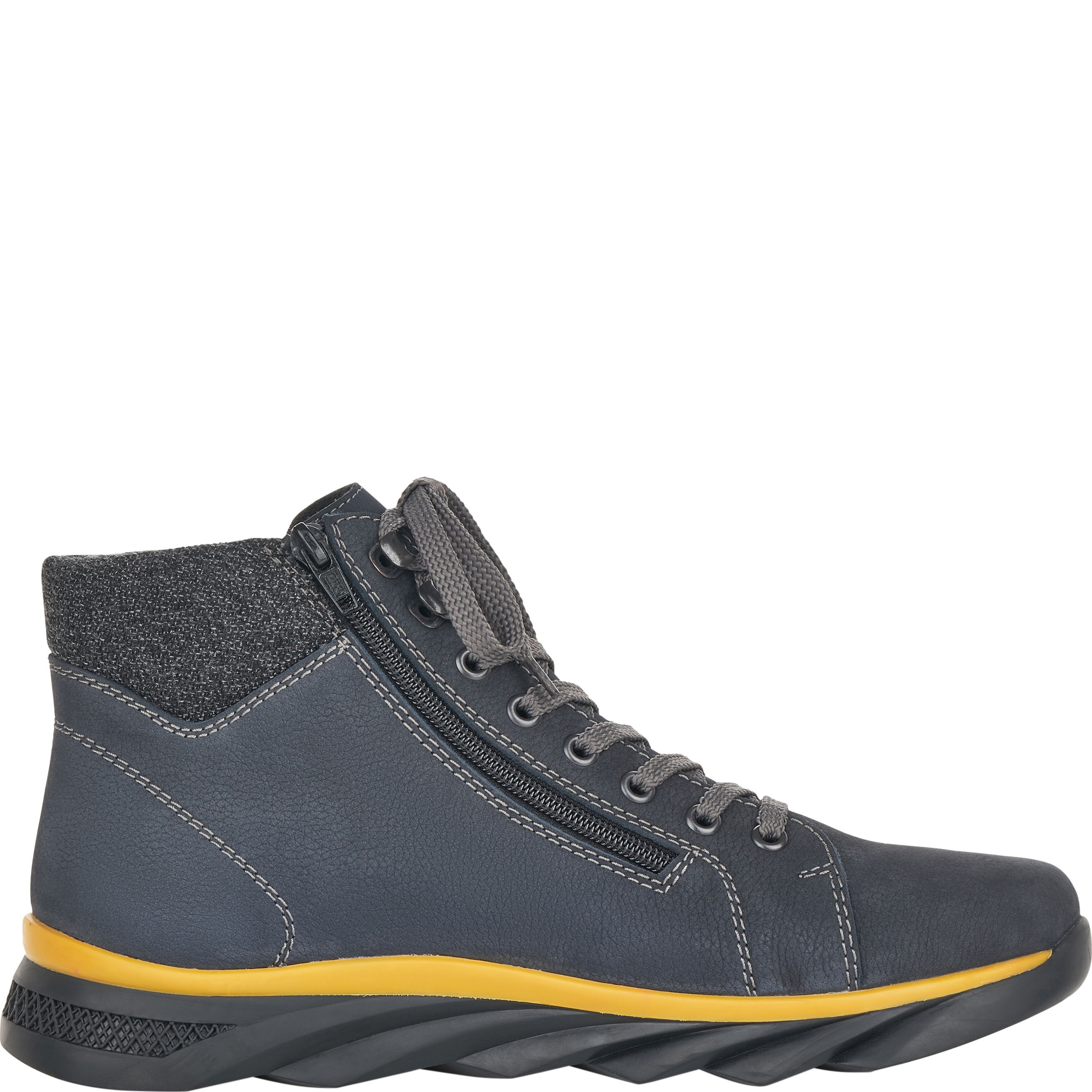 RIEKER Aulinukai vyrams, Mėlyna, BOOTIES POP 3