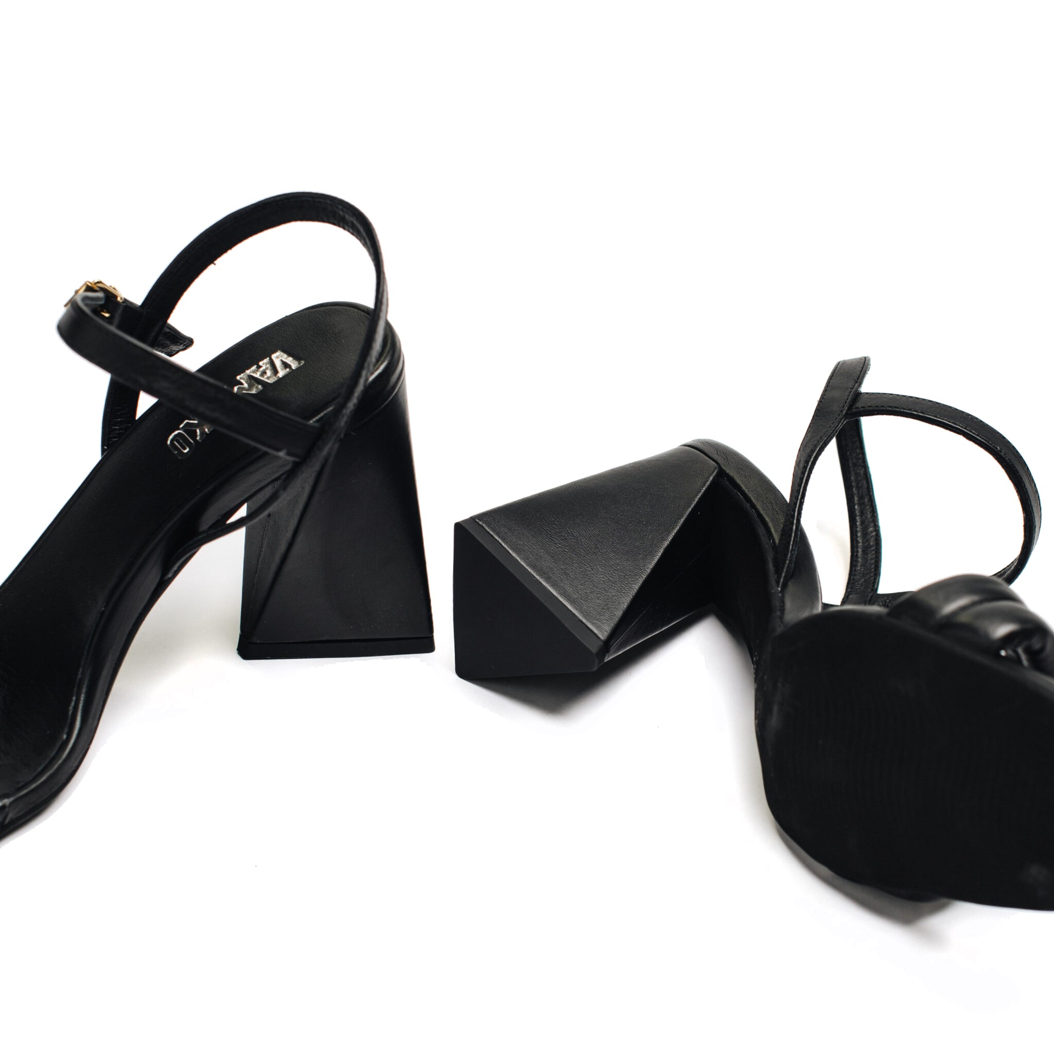 VAMSKO Basutės moterims, Juoda, Eden sandals 4
