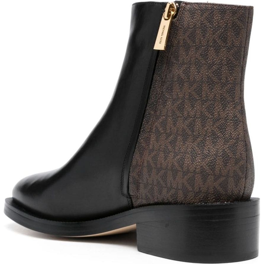 MICHAEL KORS Aulinukai moterims, Juoda, Regan flat bootie 3