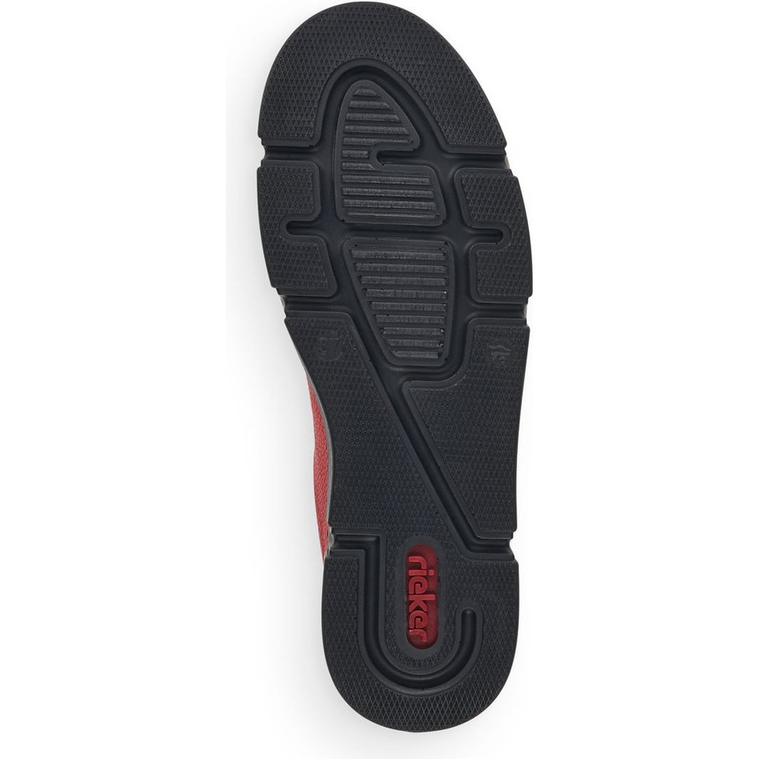 RIEKER Sportiniai bateliai moterims, Raudona, SPORT SHOE 8