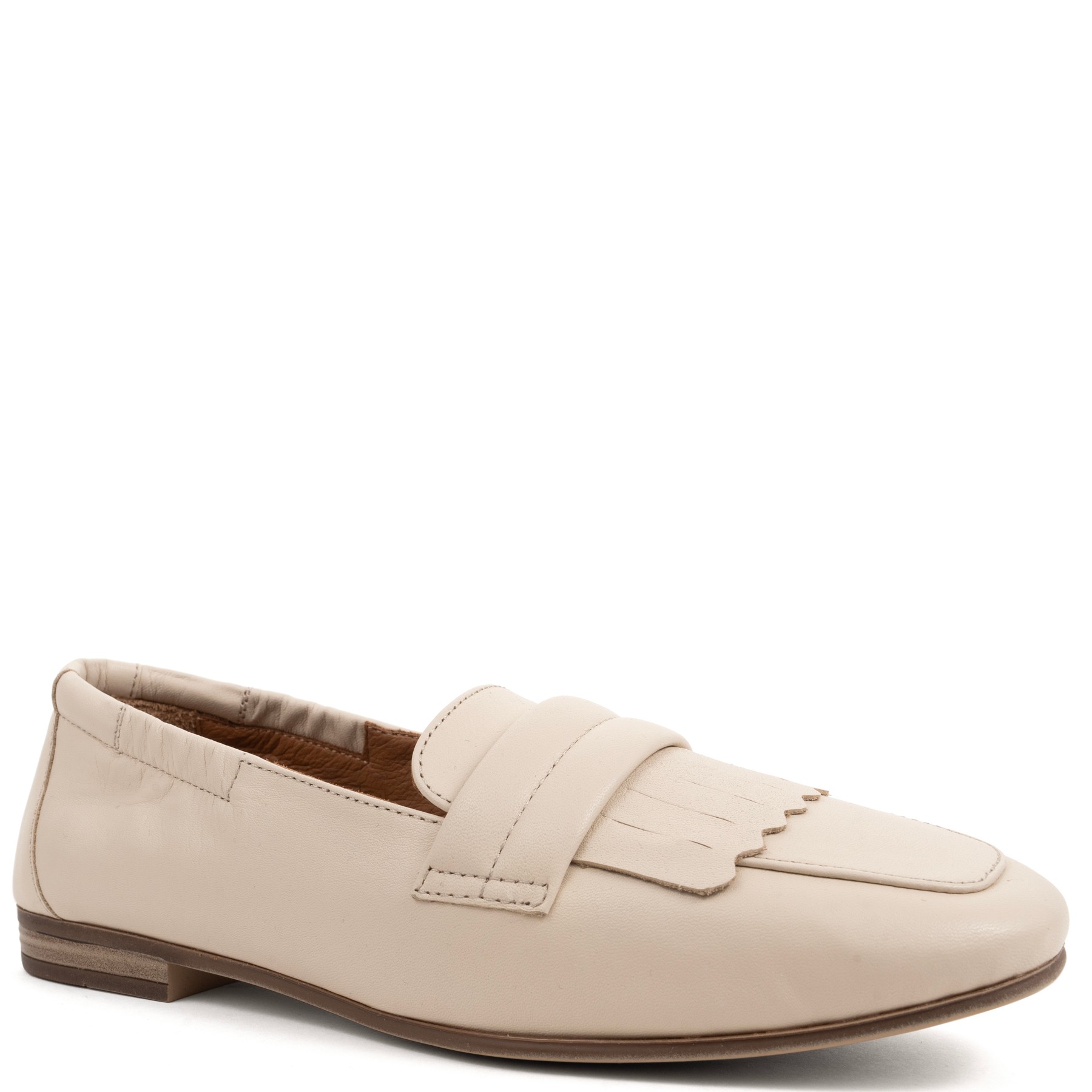 SERGIO MORETTI Mokasinai moterims, Smėlio, Shoes, sm6015-5695bei 1