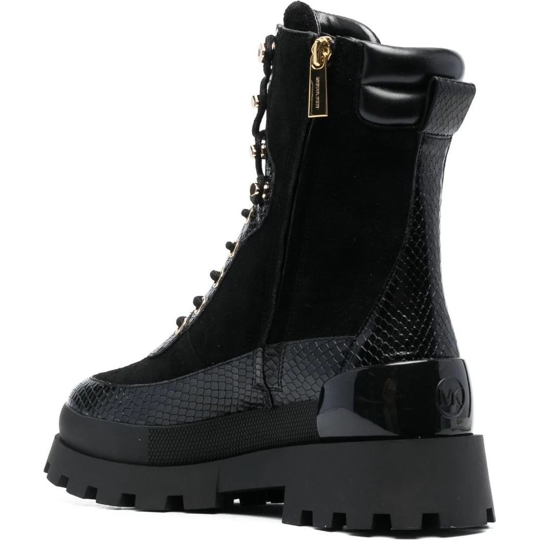 MICHAEL KORS Aulinukai moterims, Juoda, Rowan lace up bootie 3