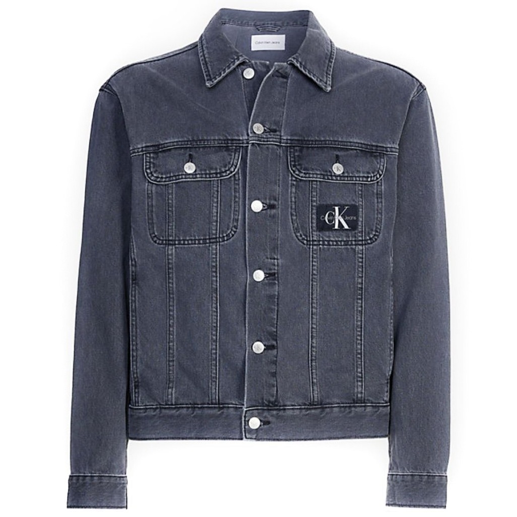CALVIN KLEIN JEANS Džinsinis švarkas vyrams, Juoda, Regular 90s denim jacket 1