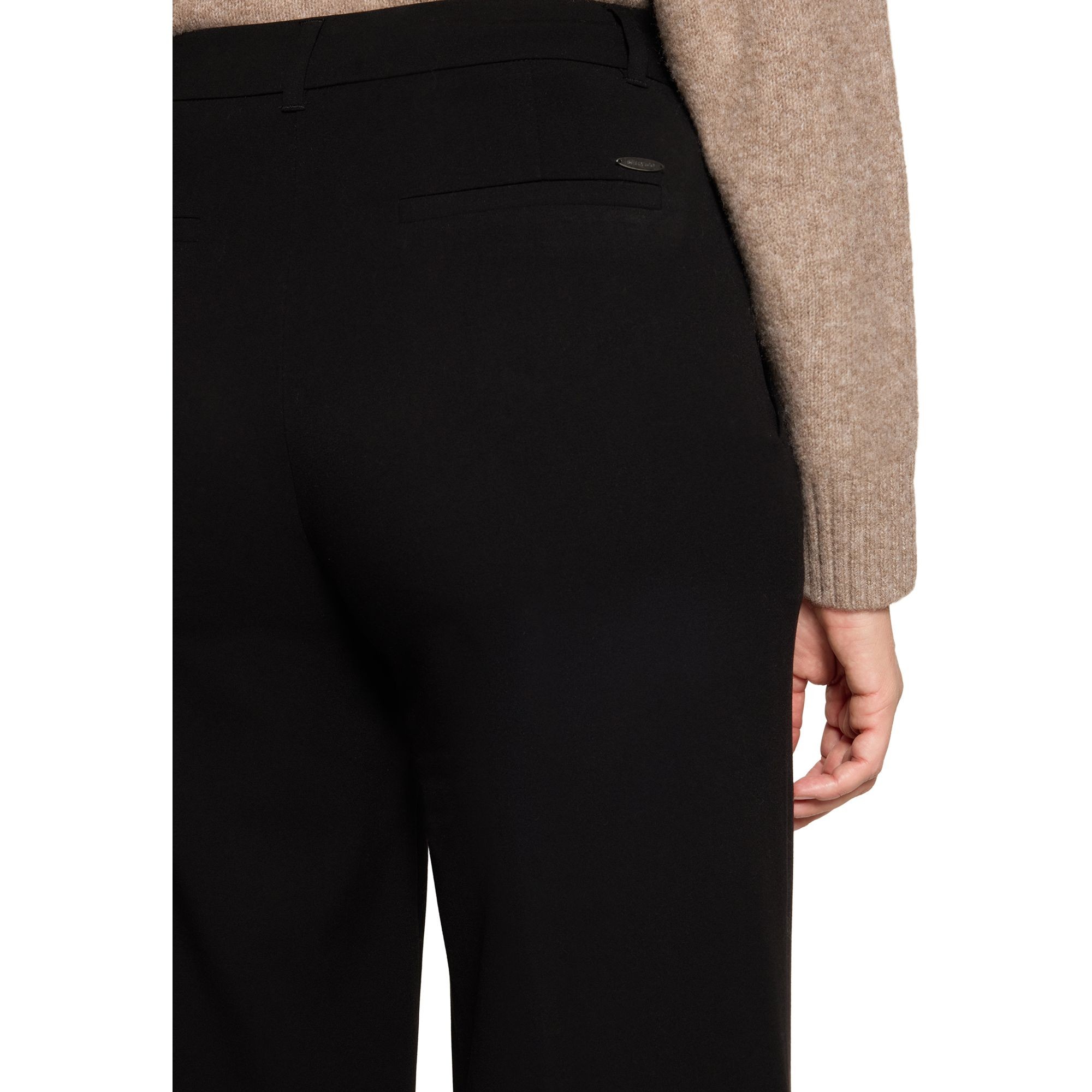 BETTY & CO Formalios kelnės moterims, Juoda, Clasic pants 7