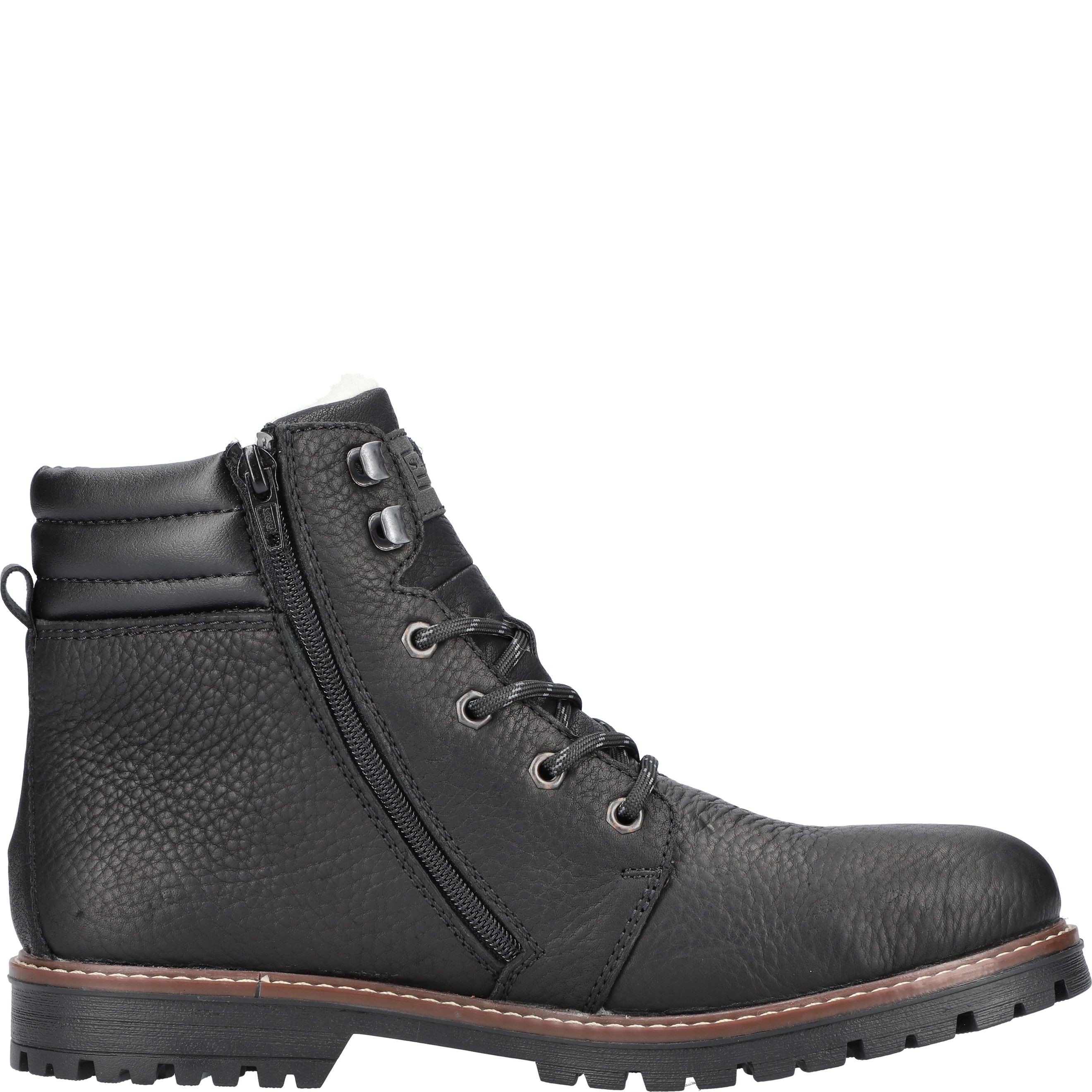 RIEKER Aulinukai vyrams, Juoda, BOOTIES 3
