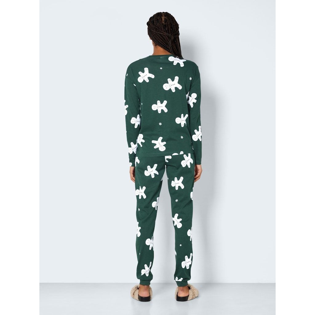 NOISY MAY Palaidinės moterims, Žalia, NMMILLE CHRISTMAS L/S 4
