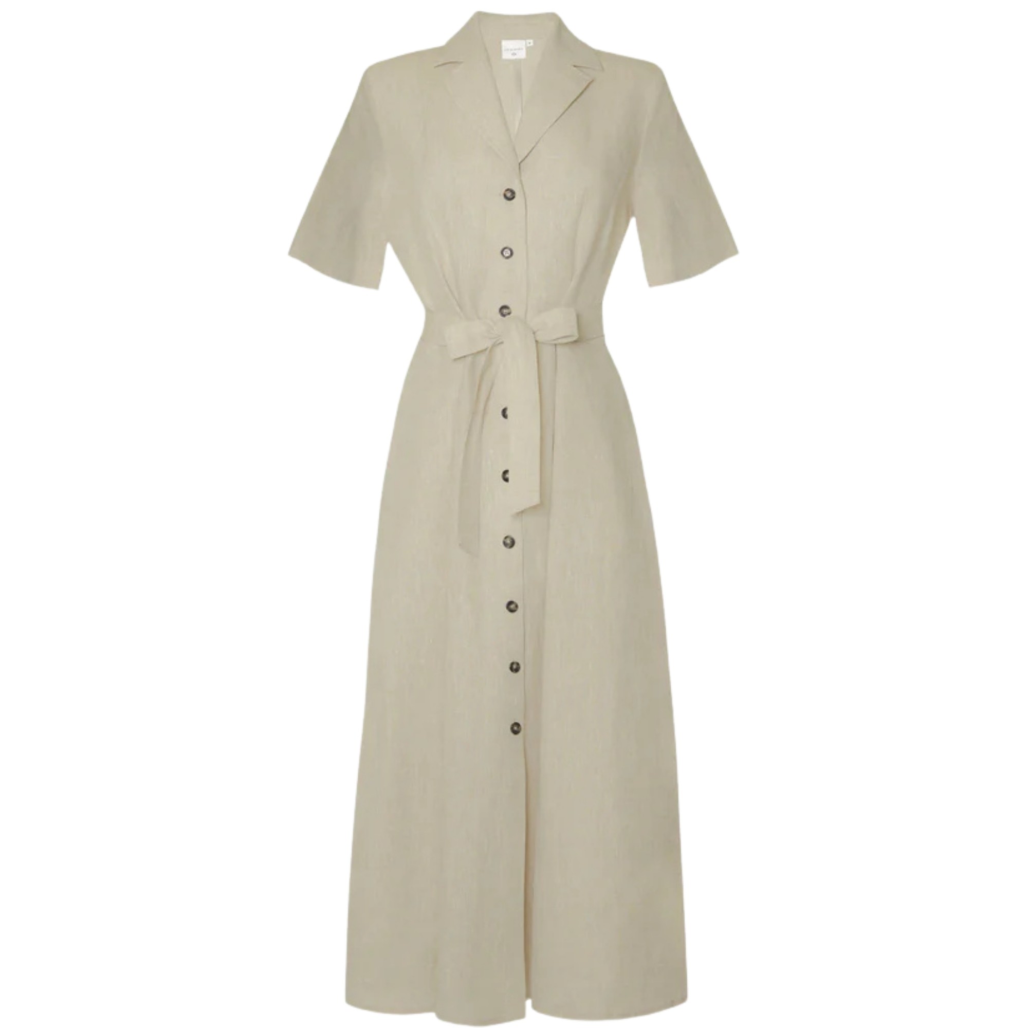 ANDIATA Midi suknelė moterims, Smėlio, Dress