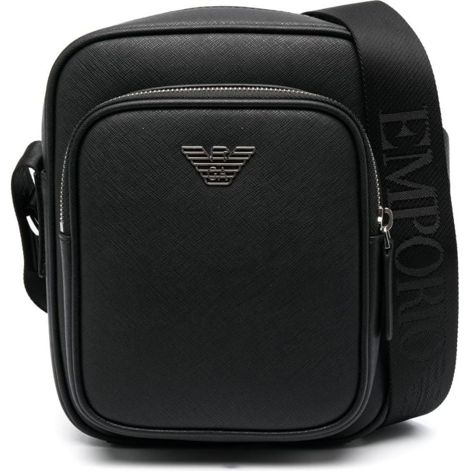 EMPORIO ARMANI Rankinė per petį vyrams, Juoda, Messenger bag 1